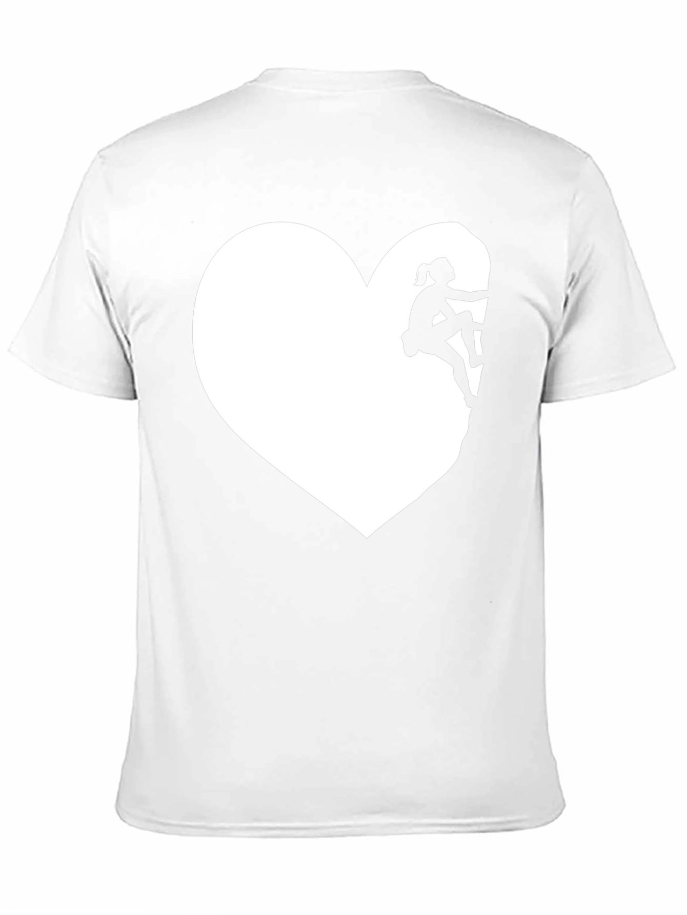 Climbing Heart Tee - Love to Climb Graphic T-Shirt