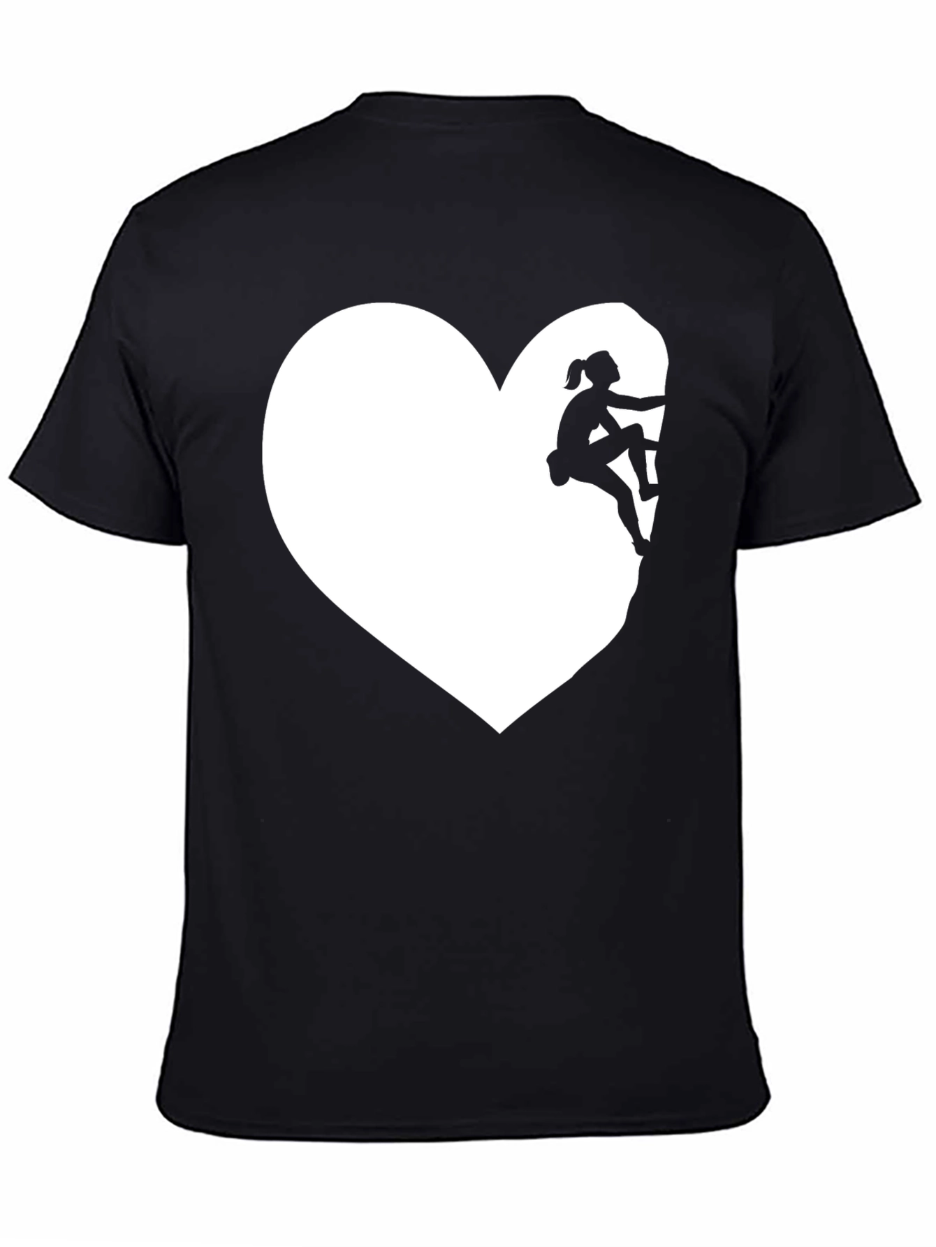 Climbing Heart Tee - Love to Climb Graphic T-Shirt