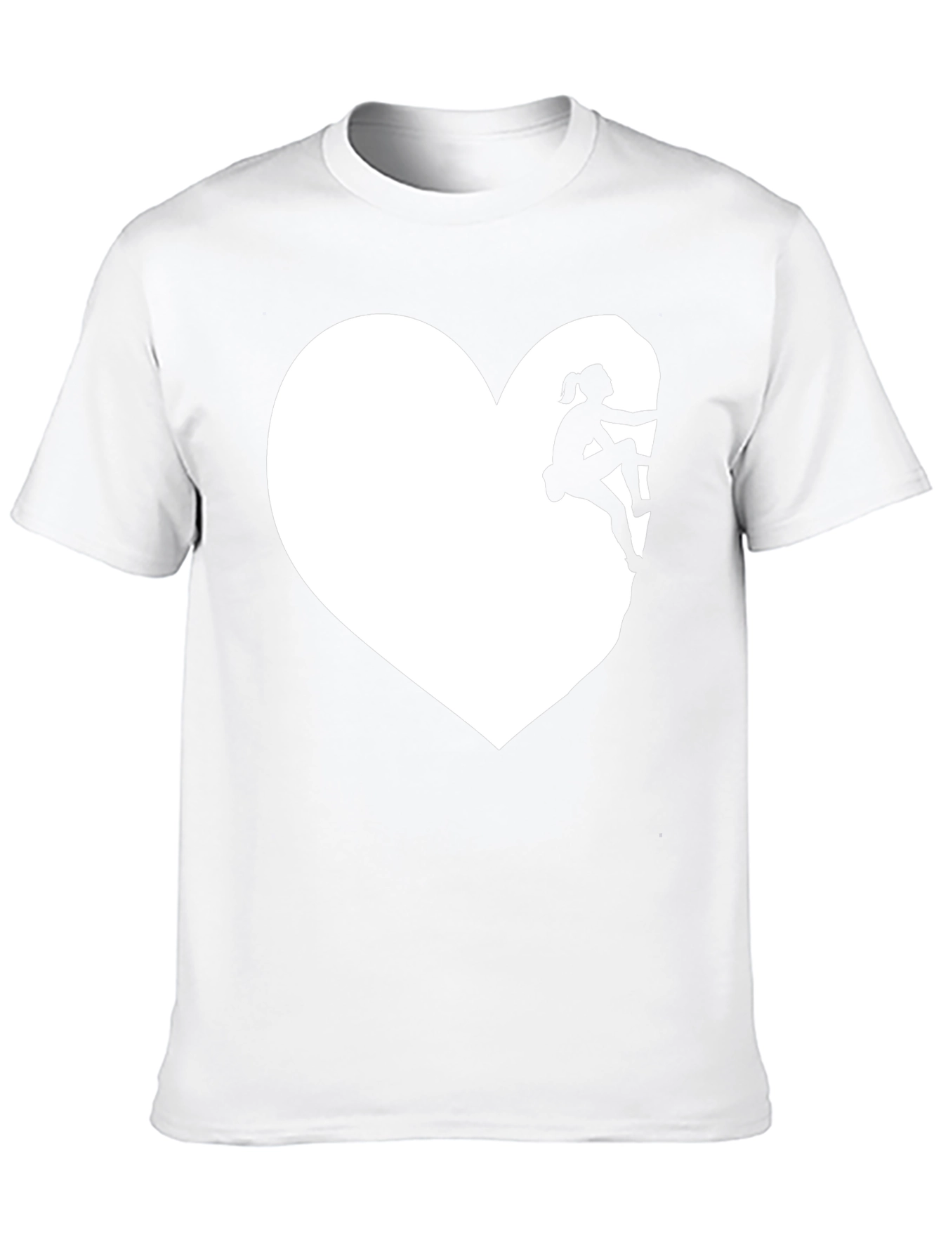 Climbing Heart Tee - Love to Climb Graphic T-Shirt