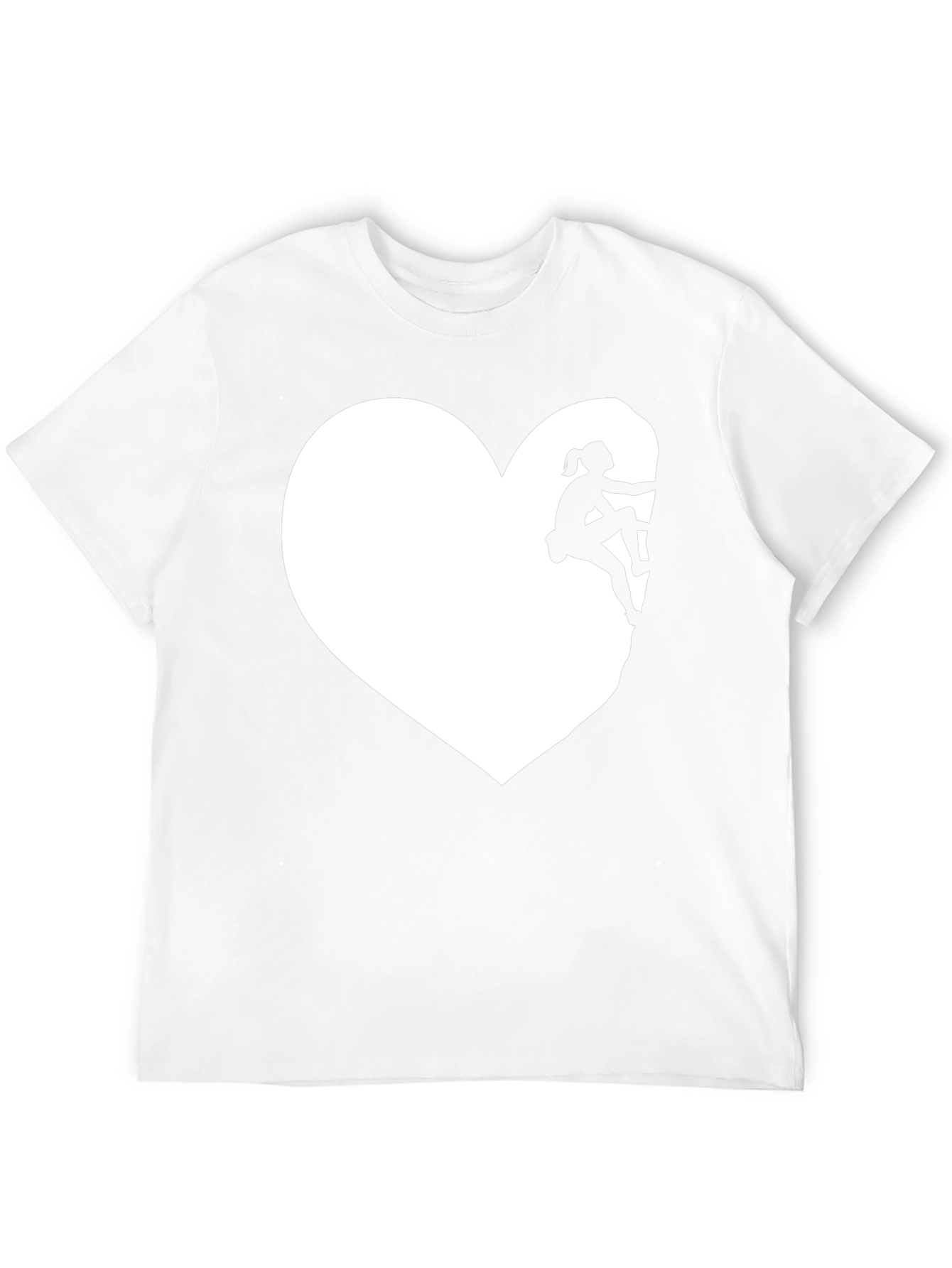 Climbing Heart Tee - Love to Climb Graphic T-Shirt
