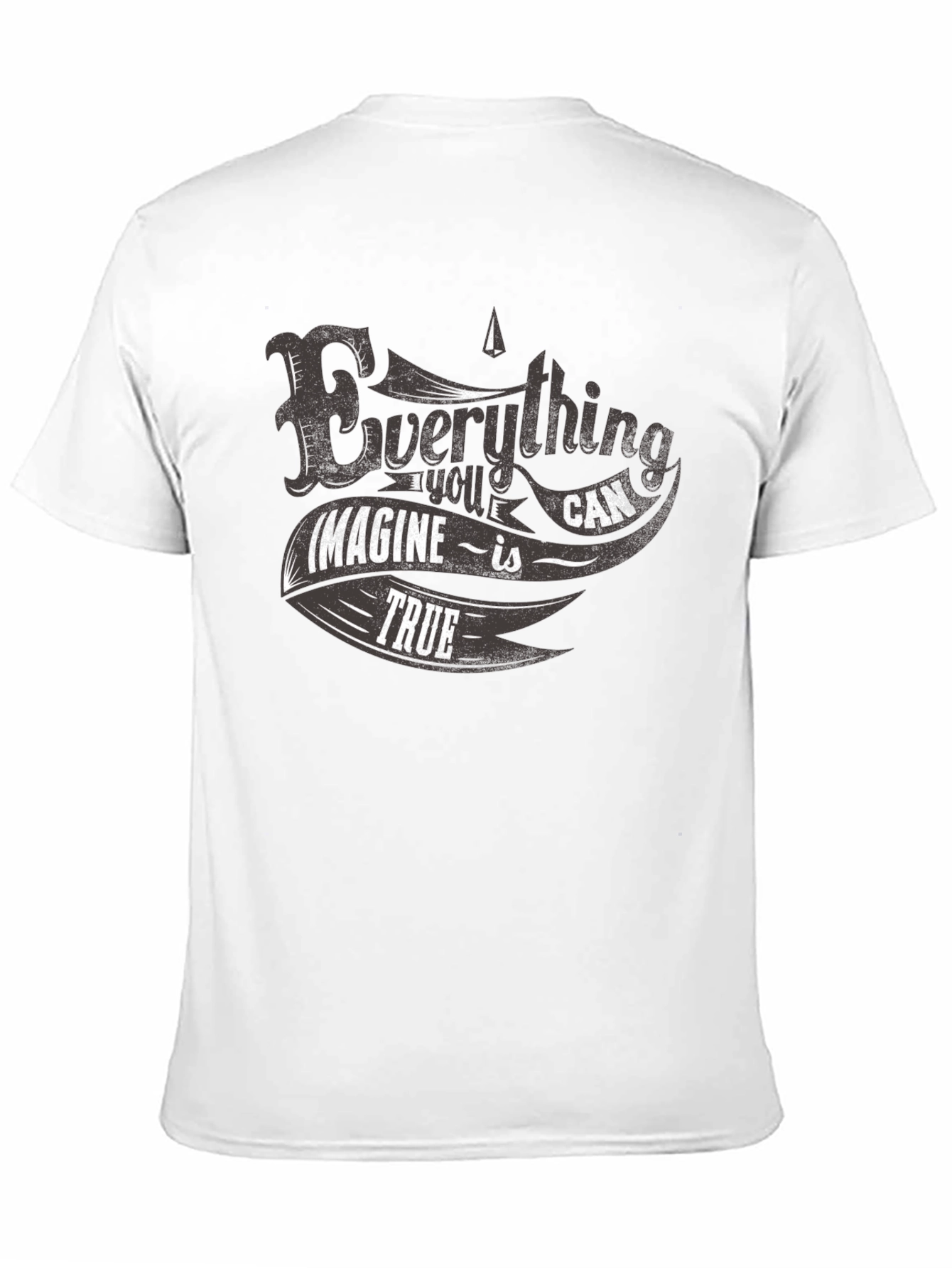 Everything is True Graphic Tee -  Comfortable Black Cotton T-Shirt
