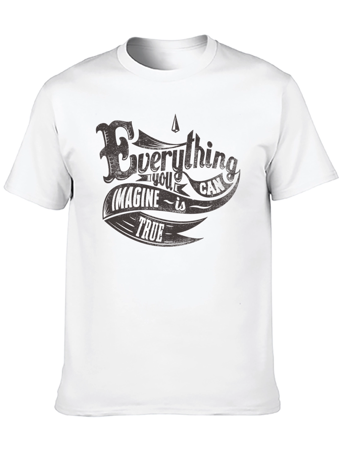 Everything is True Graphic Tee -  Comfortable Black Cotton T-Shirt