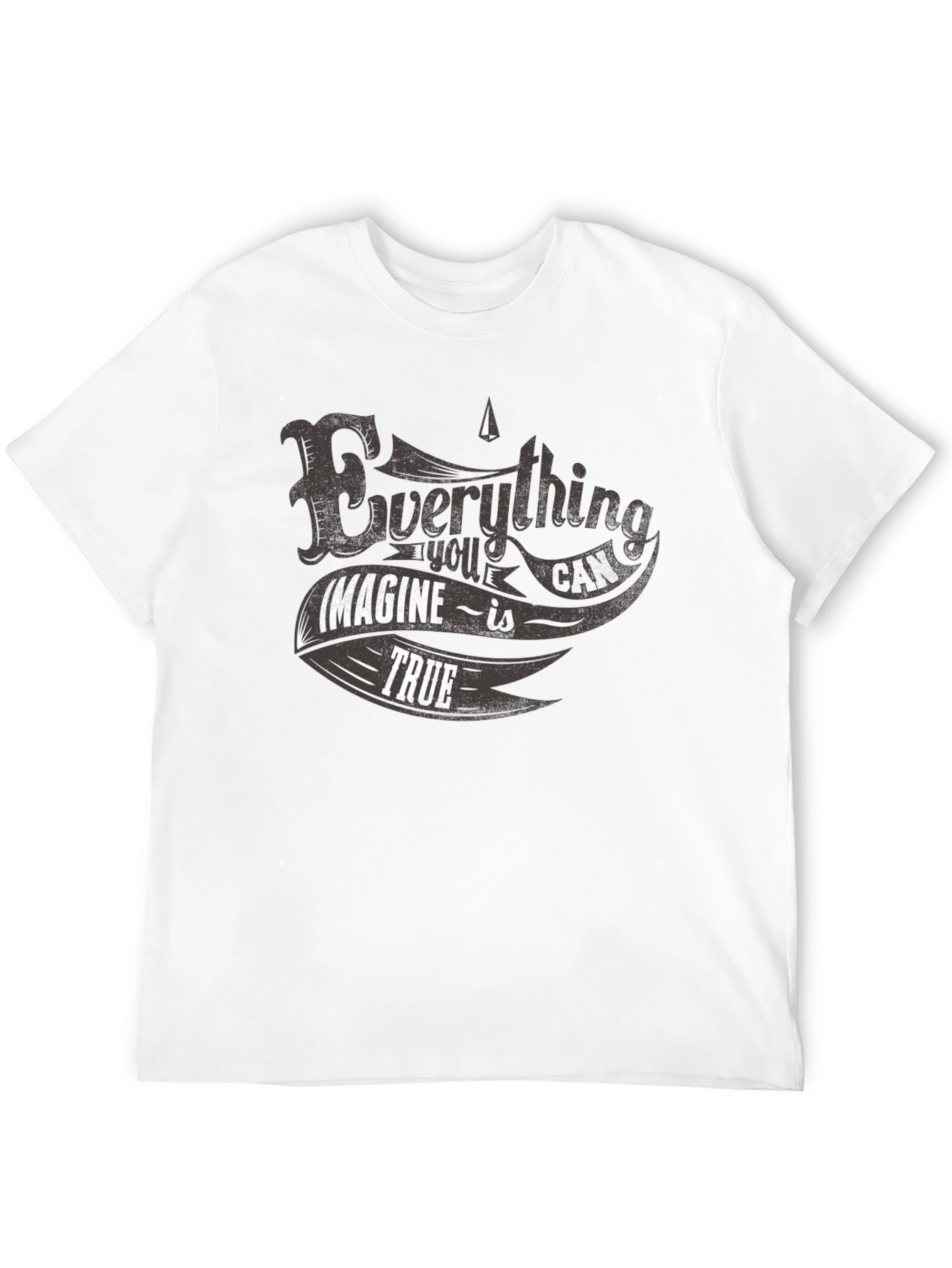 Everything is True Graphic Tee -  Comfortable Black Cotton T-Shirt