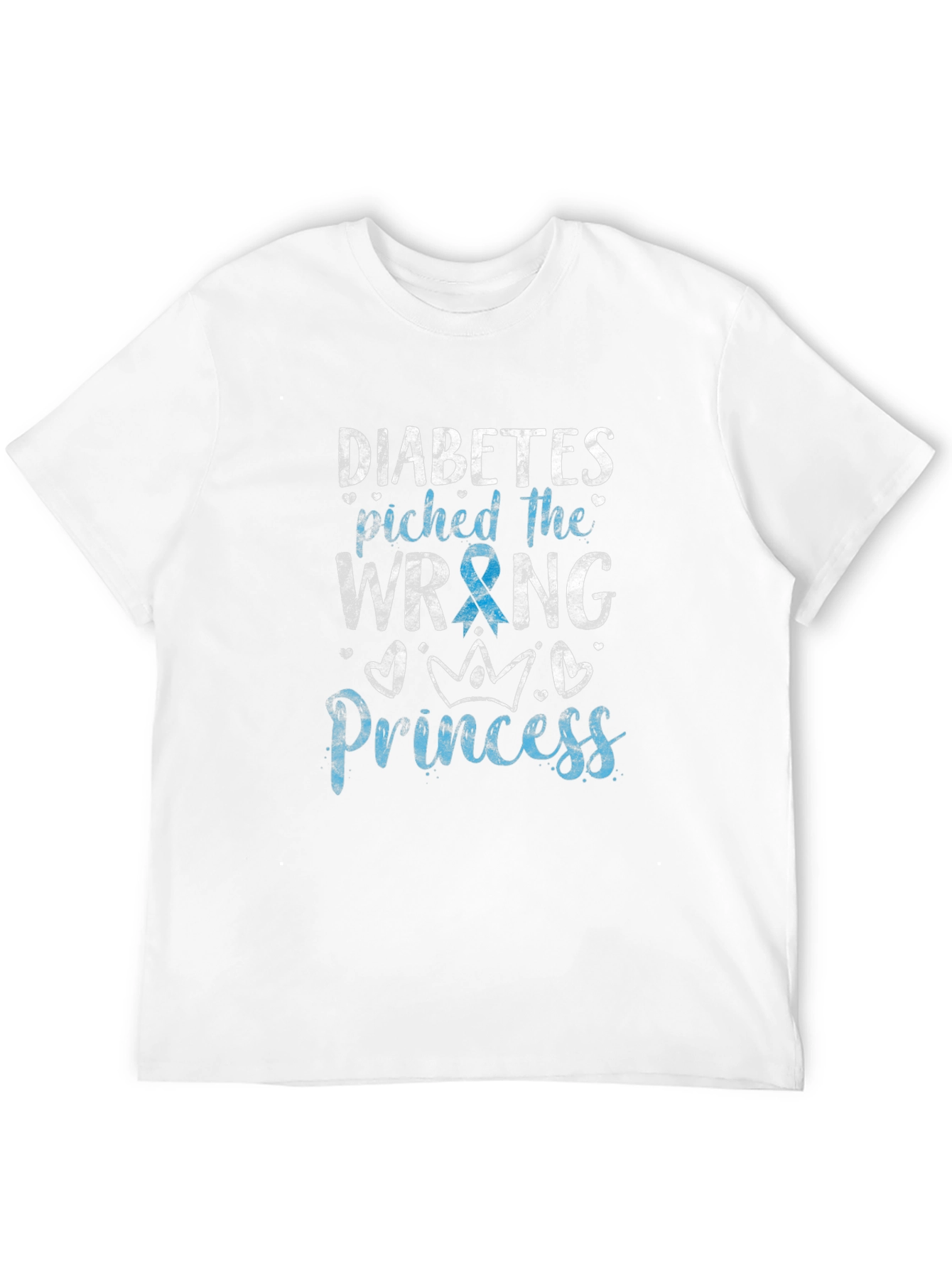Diabetes Awareness T-Shirt - Wrong Princess Design