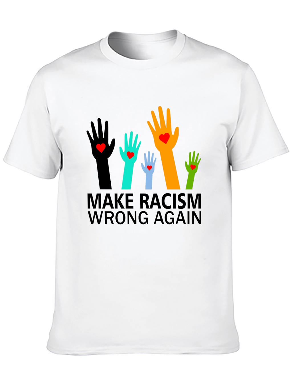 Make Racism Wrong Again Graphic Tee
