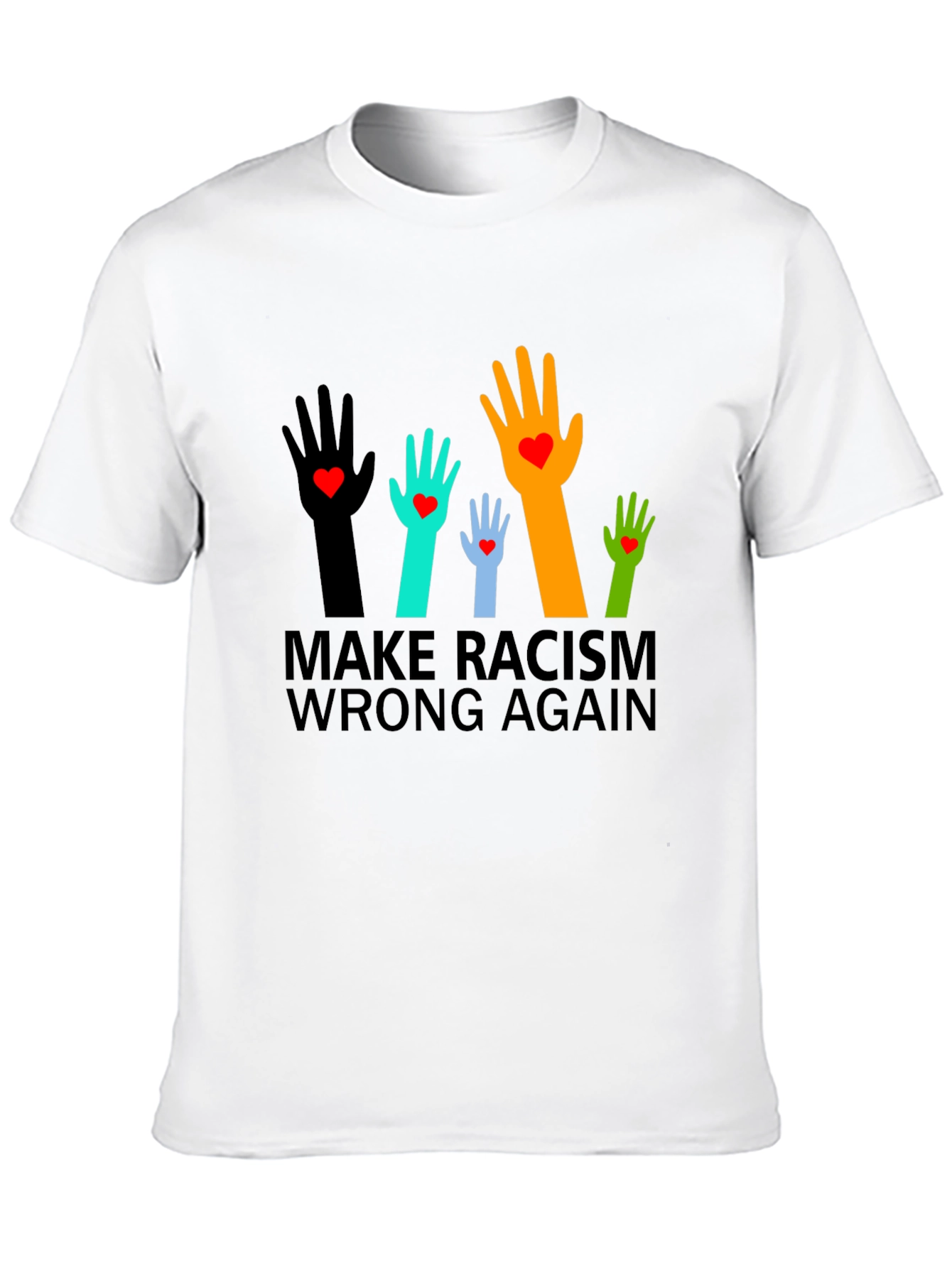 Make Racism Wrong Again Graphic Tee