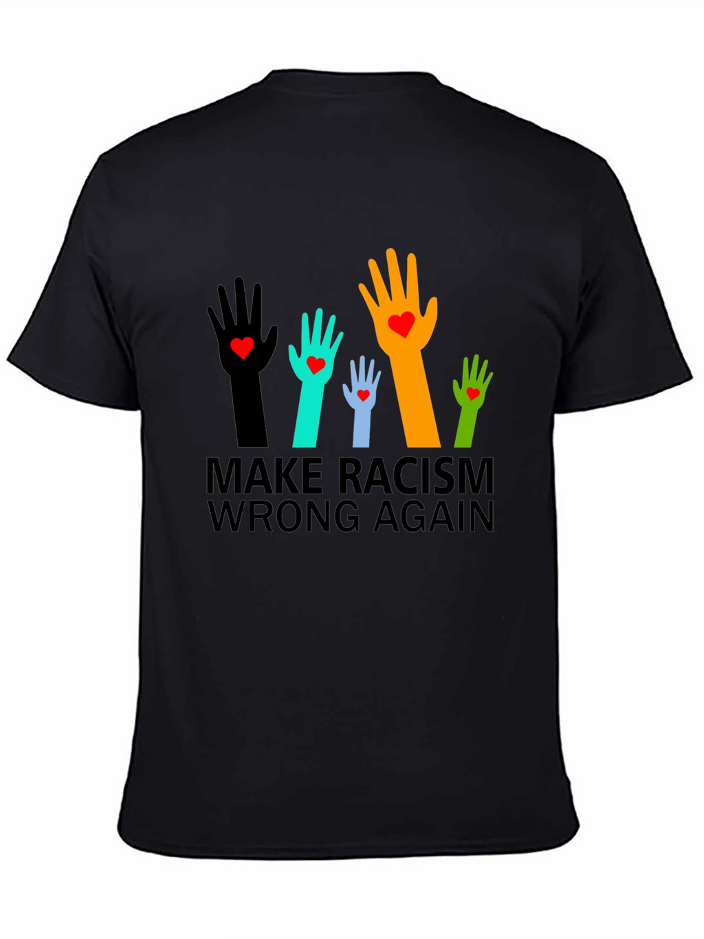 Make Racism Wrong Again Graphic Tee