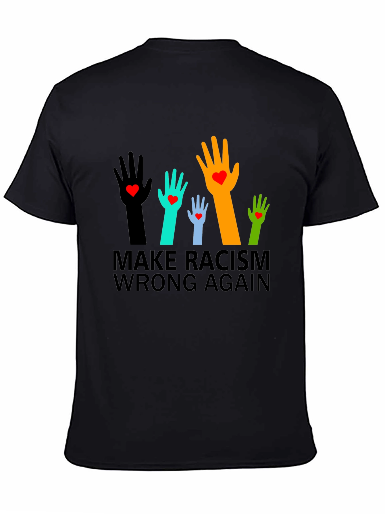 Make Racism Wrong Again Graphic Tee