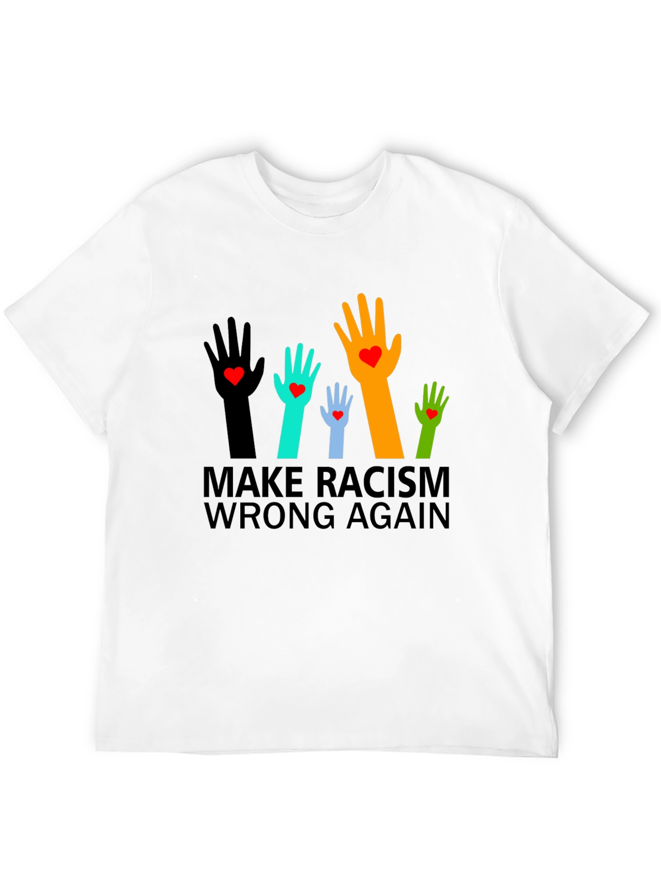 Make Racism Wrong Again Graphic Tee