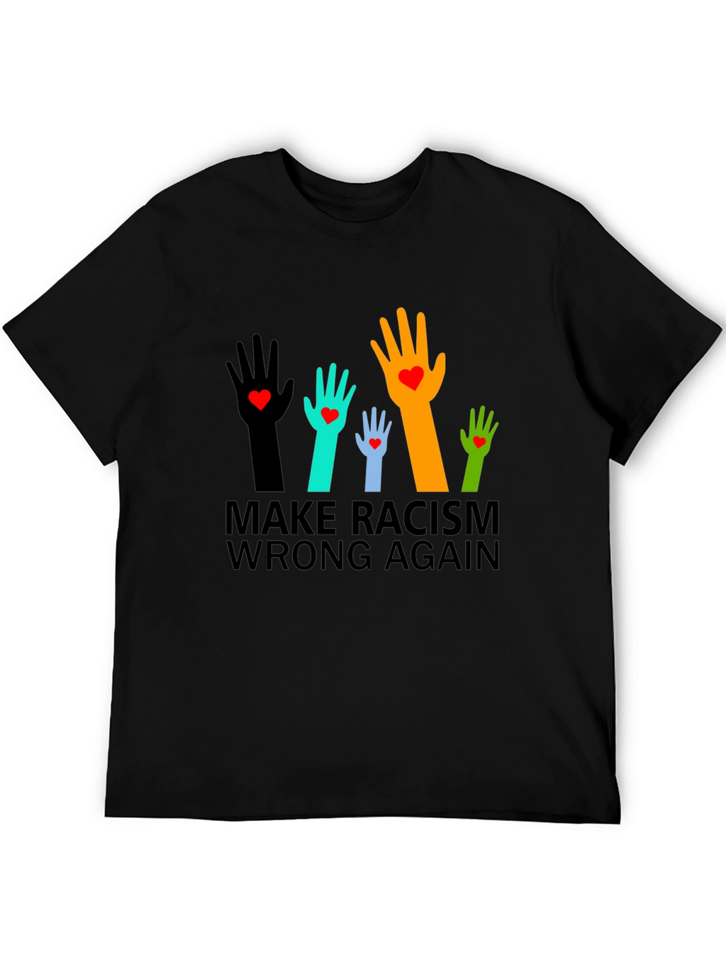 Make Racism Wrong Again Graphic Tee