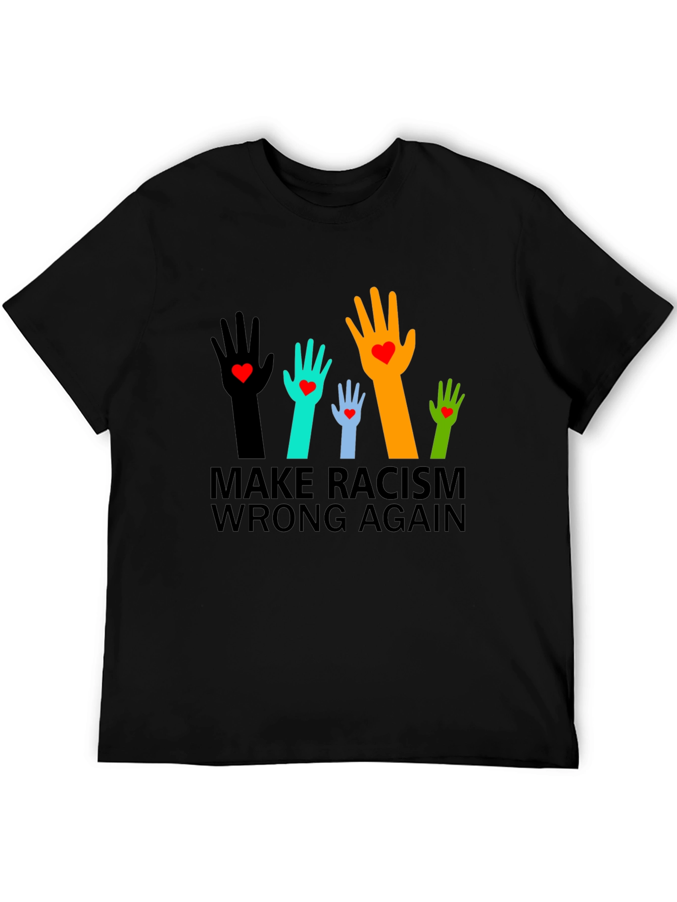 Make Racism Wrong Again Graphic Tee