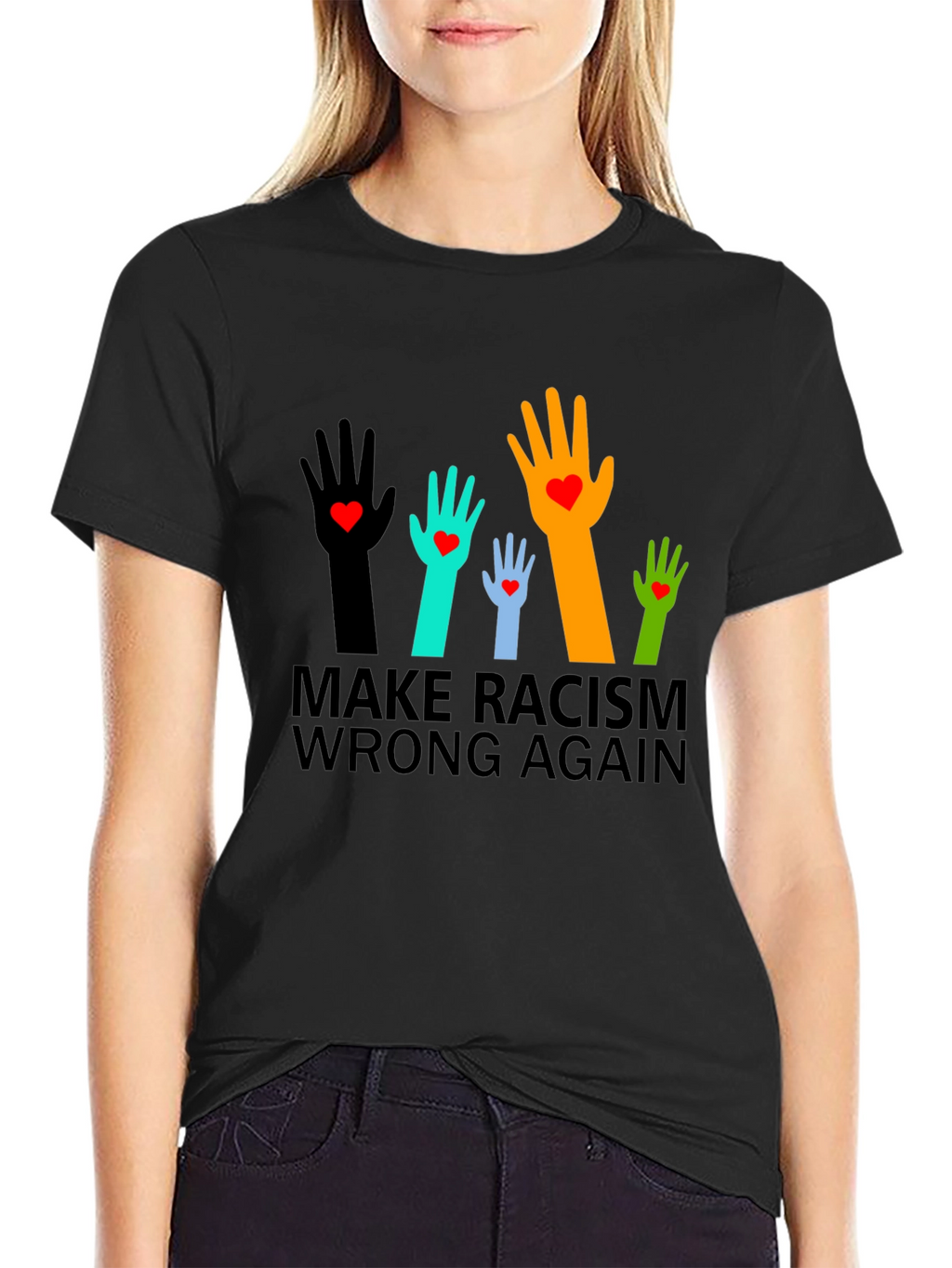 Make Racism Wrong Again Graphic Tee