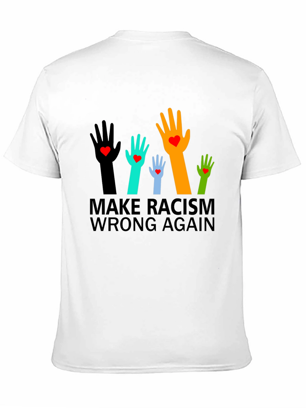 Make Racism Wrong Again Graphic Tee