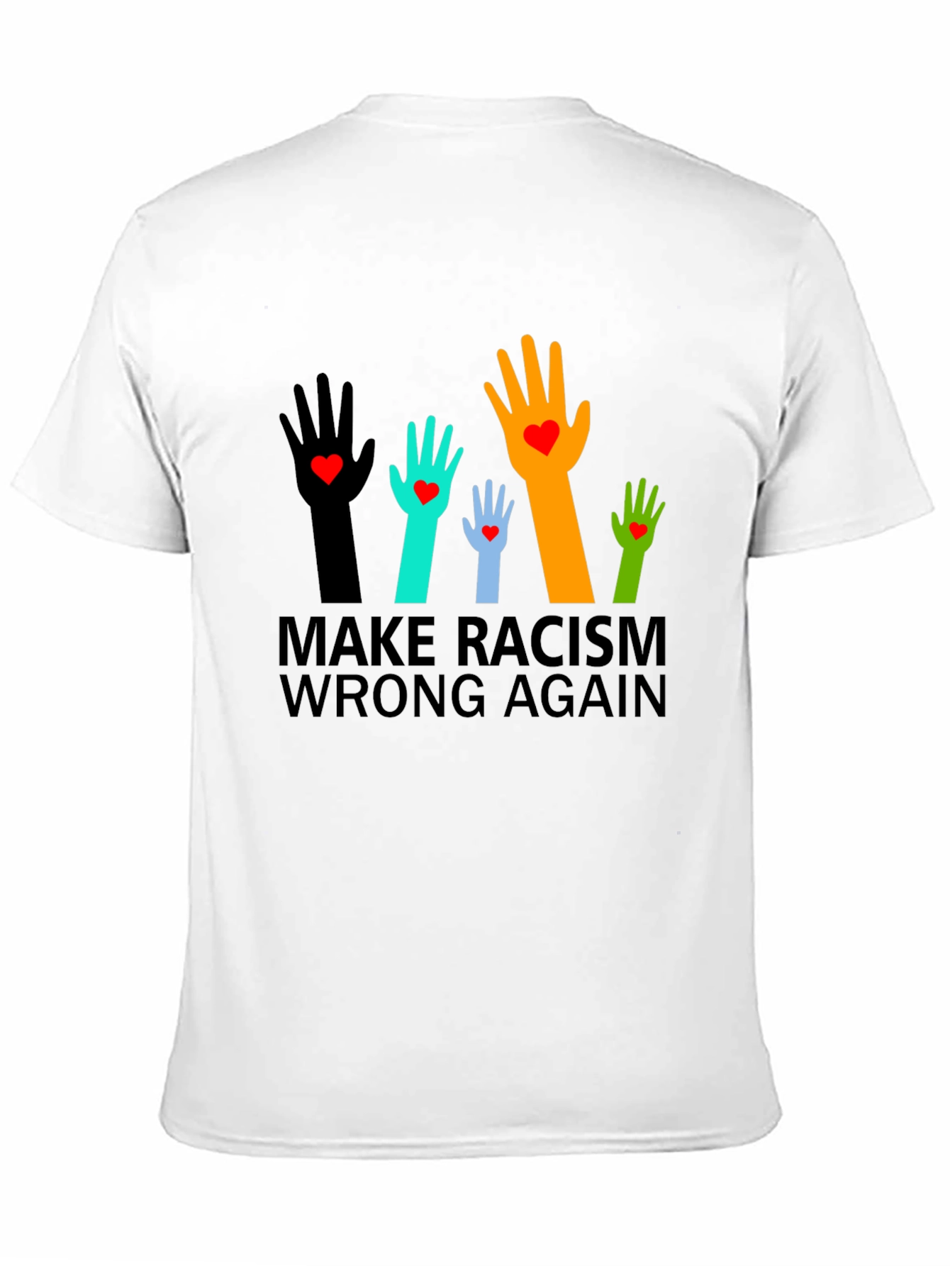 Make Racism Wrong Again Graphic Tee