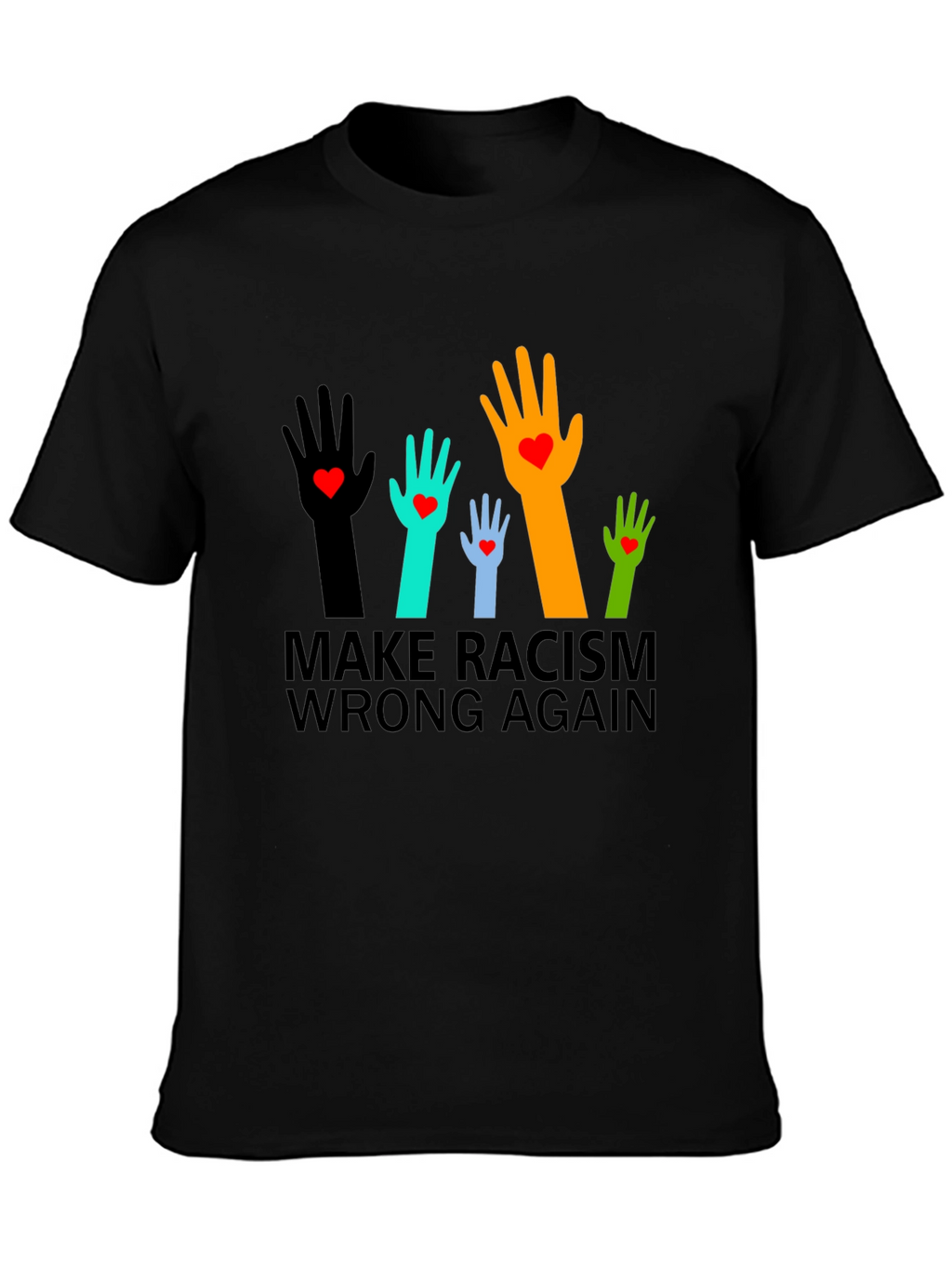 Make Racism Wrong Again Graphic Tee