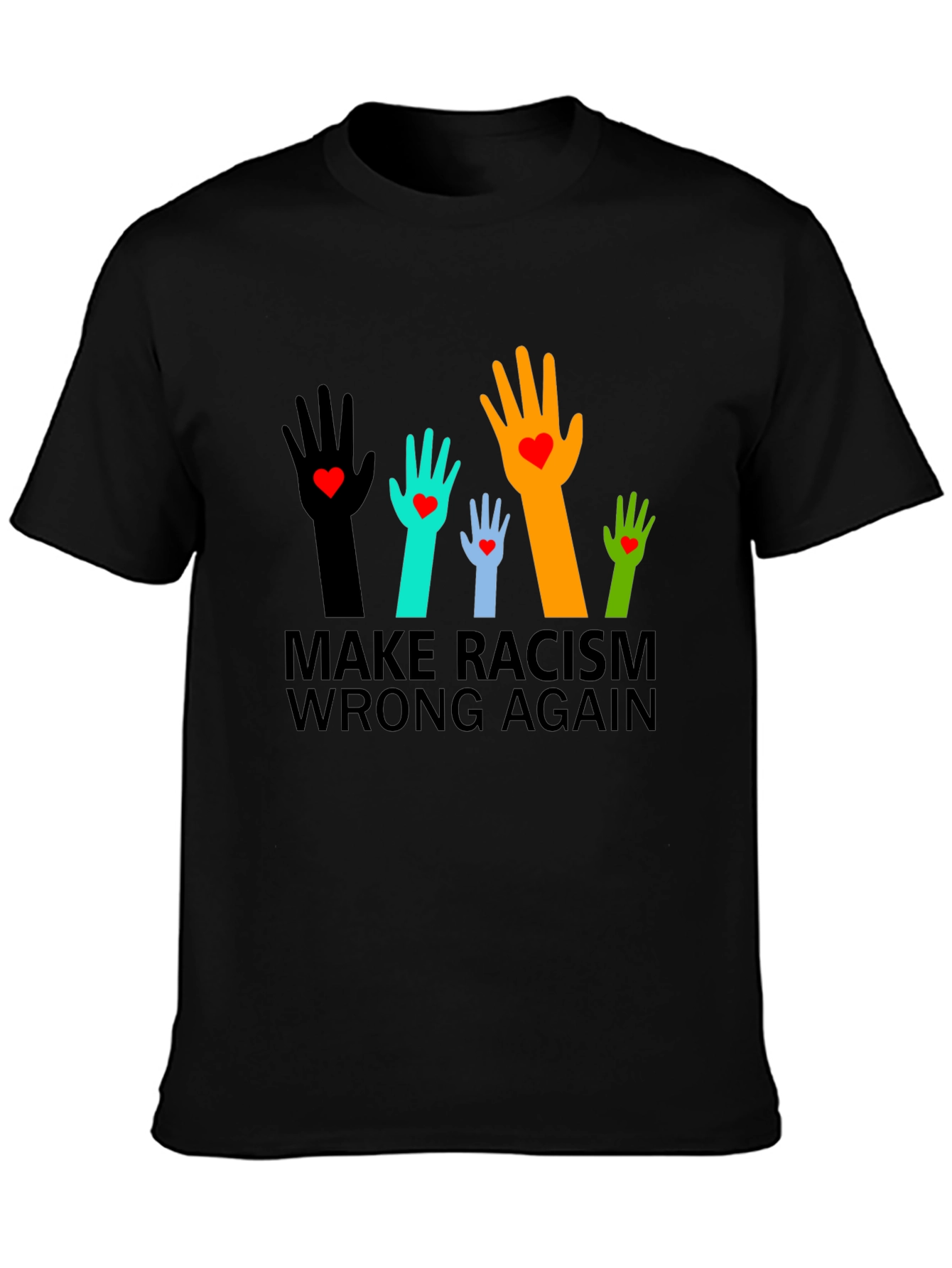 Make Racism Wrong Again Graphic Tee