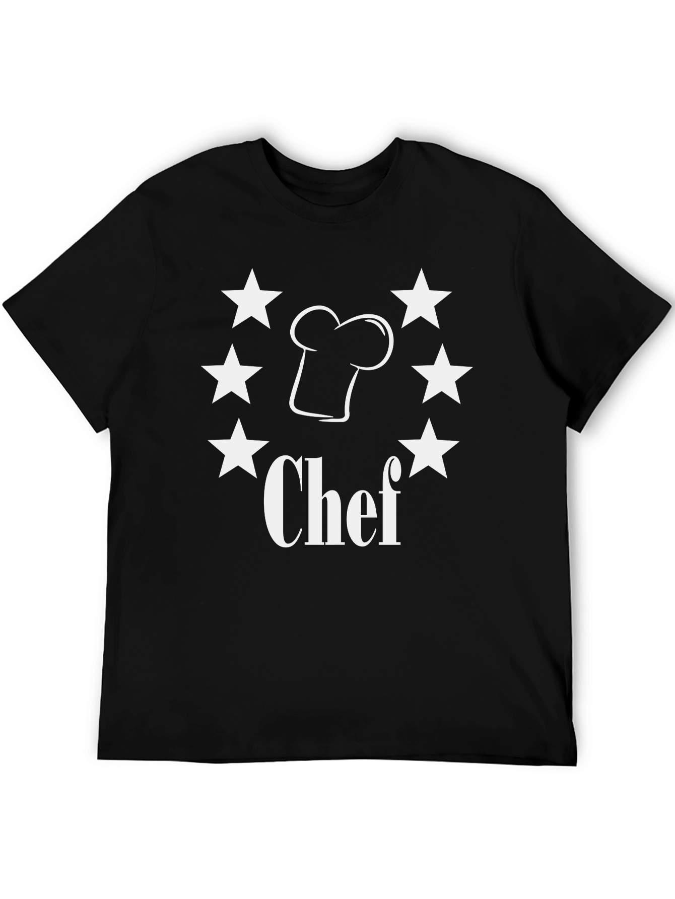 Chef Hat Star Tee - Culinary Apparel
