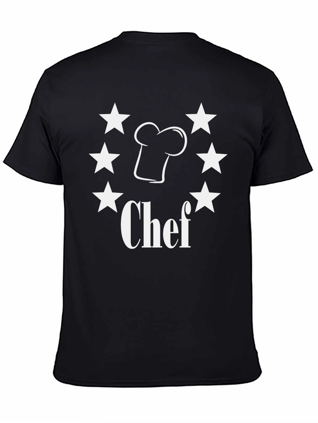 Chef Hat Star Tee - Culinary Apparel