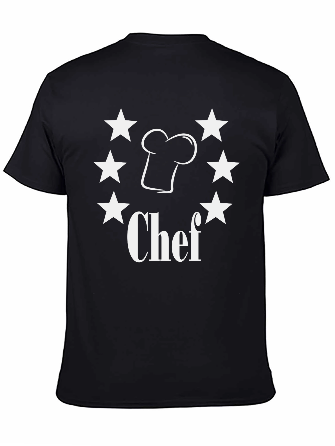 Chef Hat Star Tee - Culinary Apparel