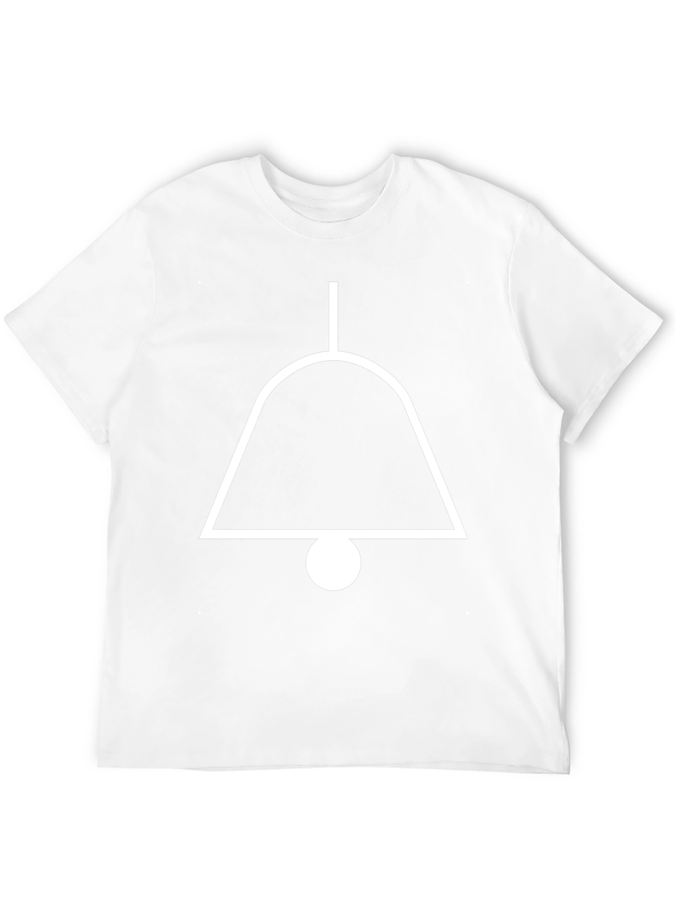 Bell Graphic T-Shirt - Simple & Stylish Black Tee