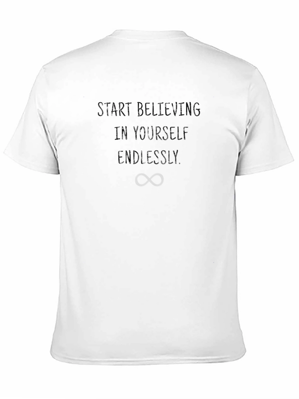 Believe In Yourself Black T-Shirt