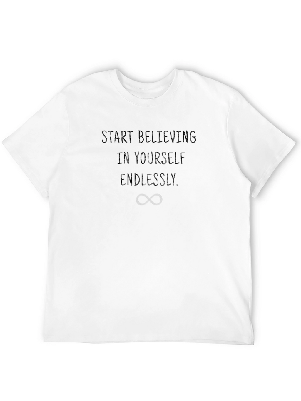 Believe In Yourself Black T-Shirt