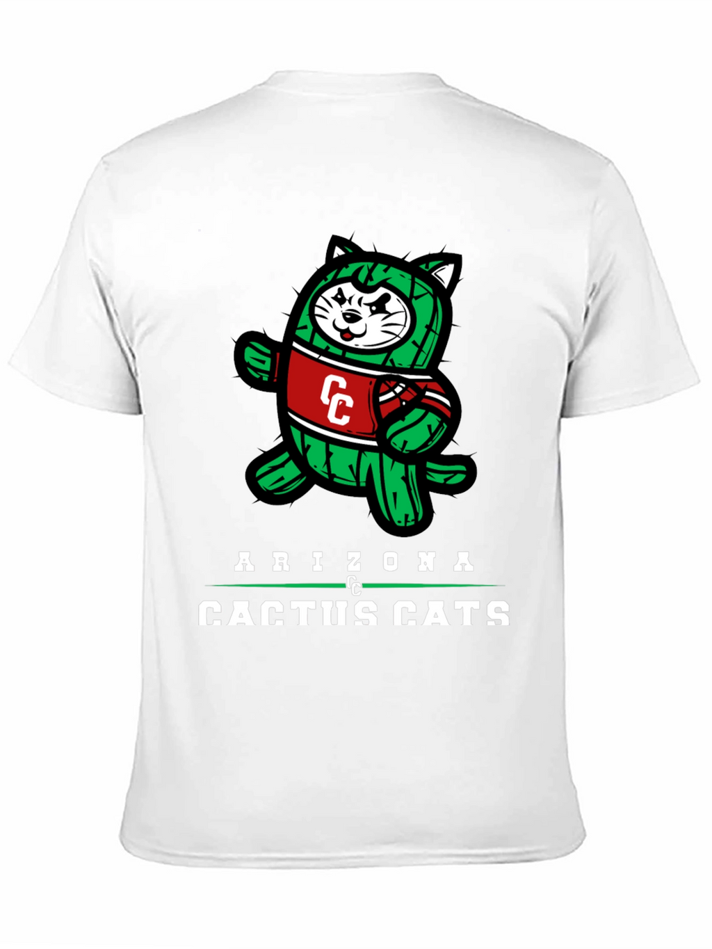 Arizona Cactus Cats Graphic T-Shirt