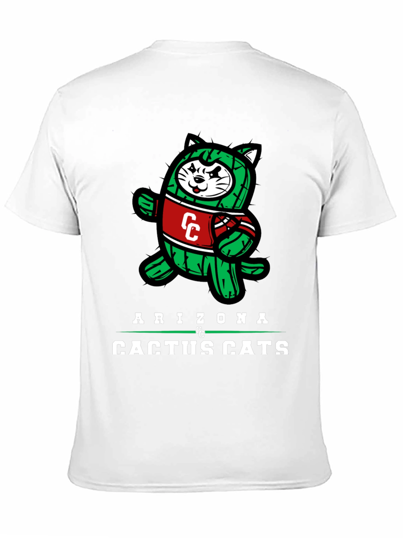Arizona Cactus Cats Graphic T-Shirt