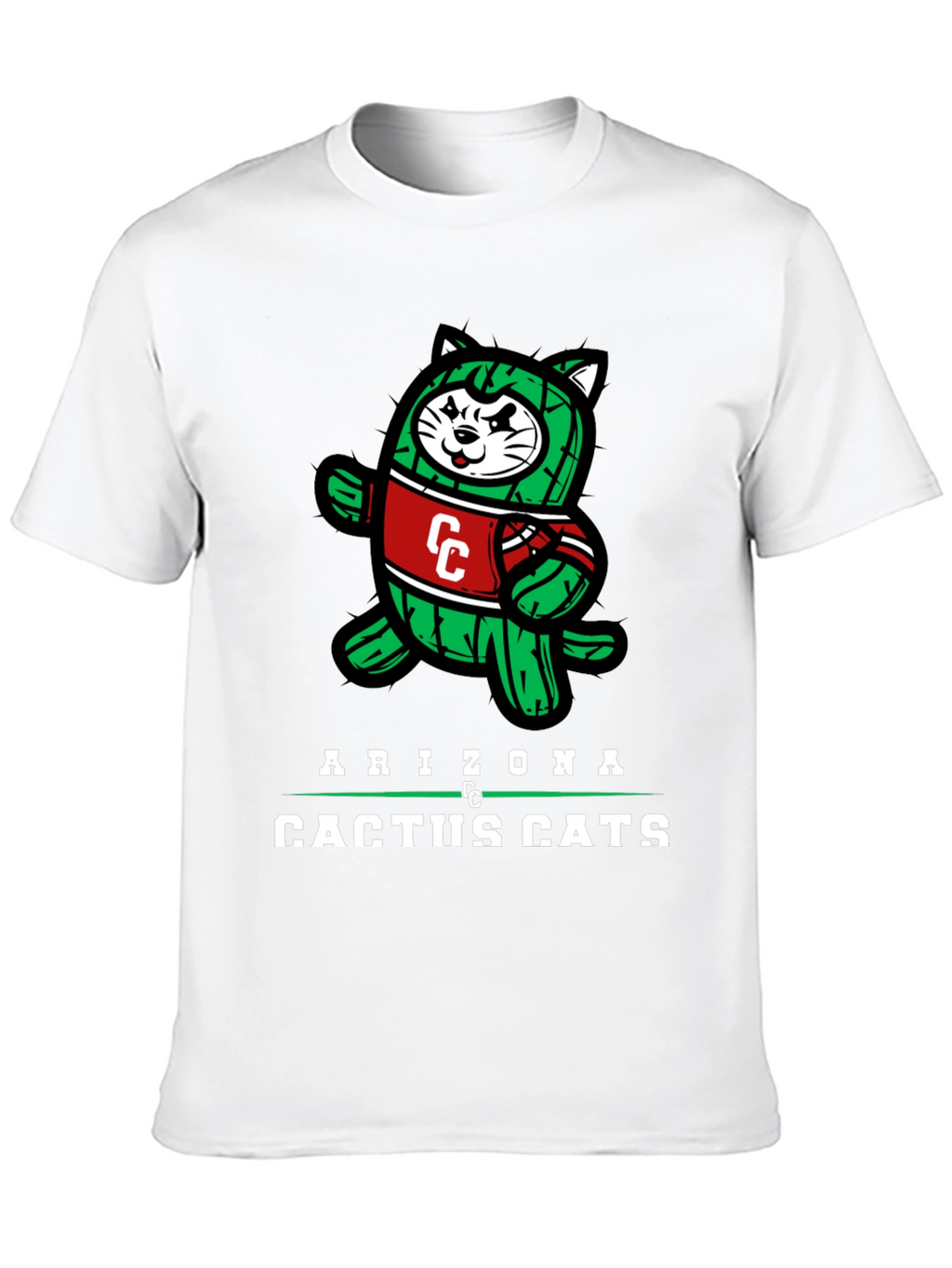 Arizona Cactus Cats Graphic T-Shirt