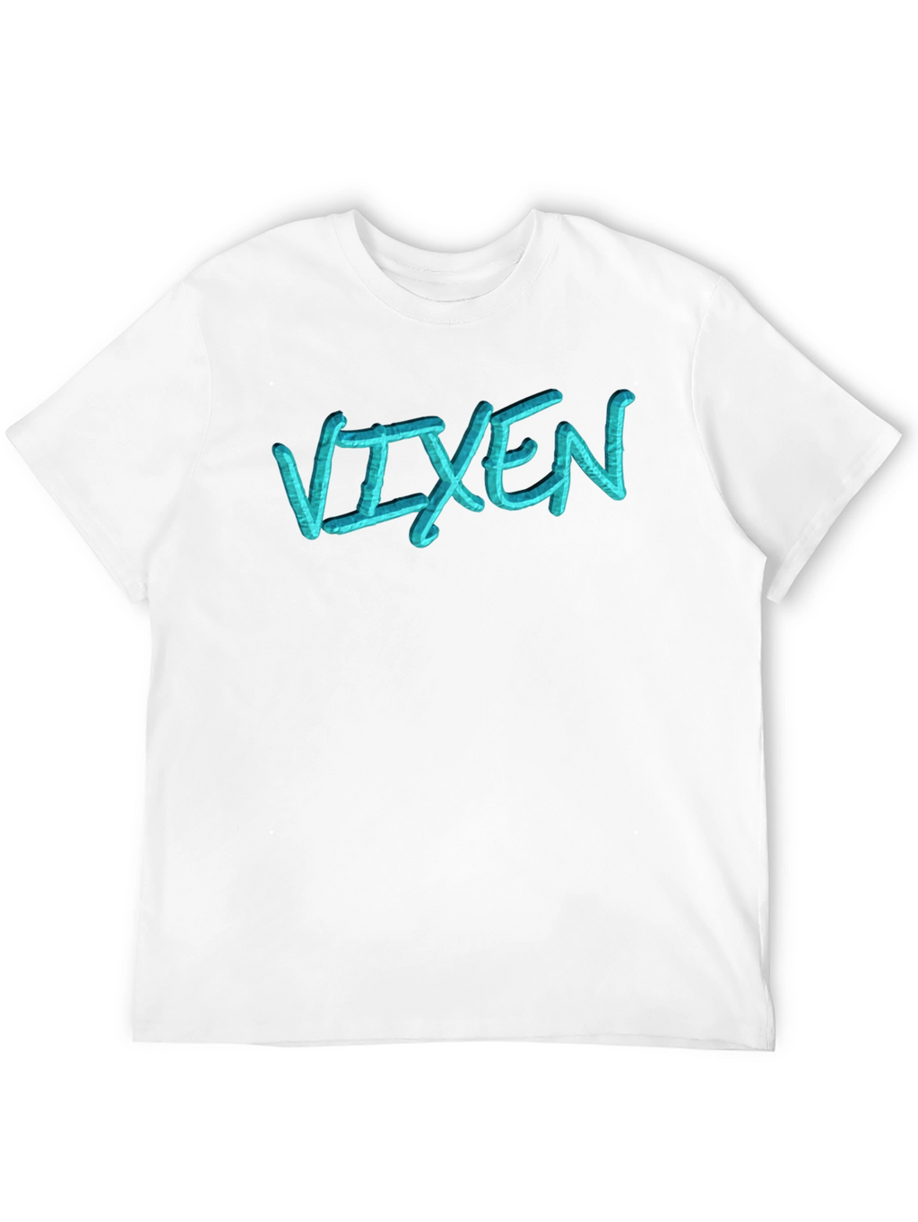 Vixen Black T-Shirt - Stylish Graphic Tee