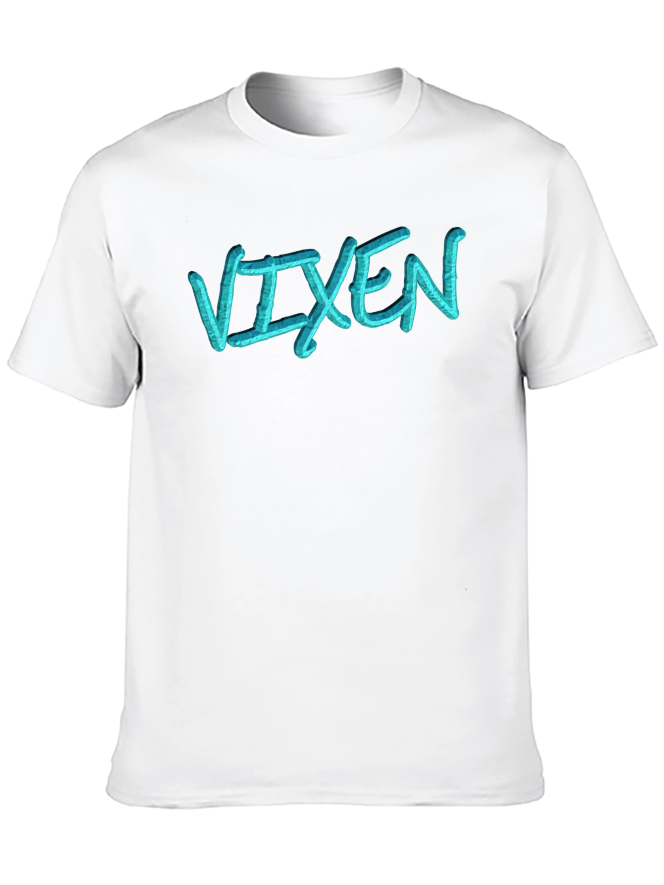 Vixen Black T-Shirt - Stylish Graphic Tee