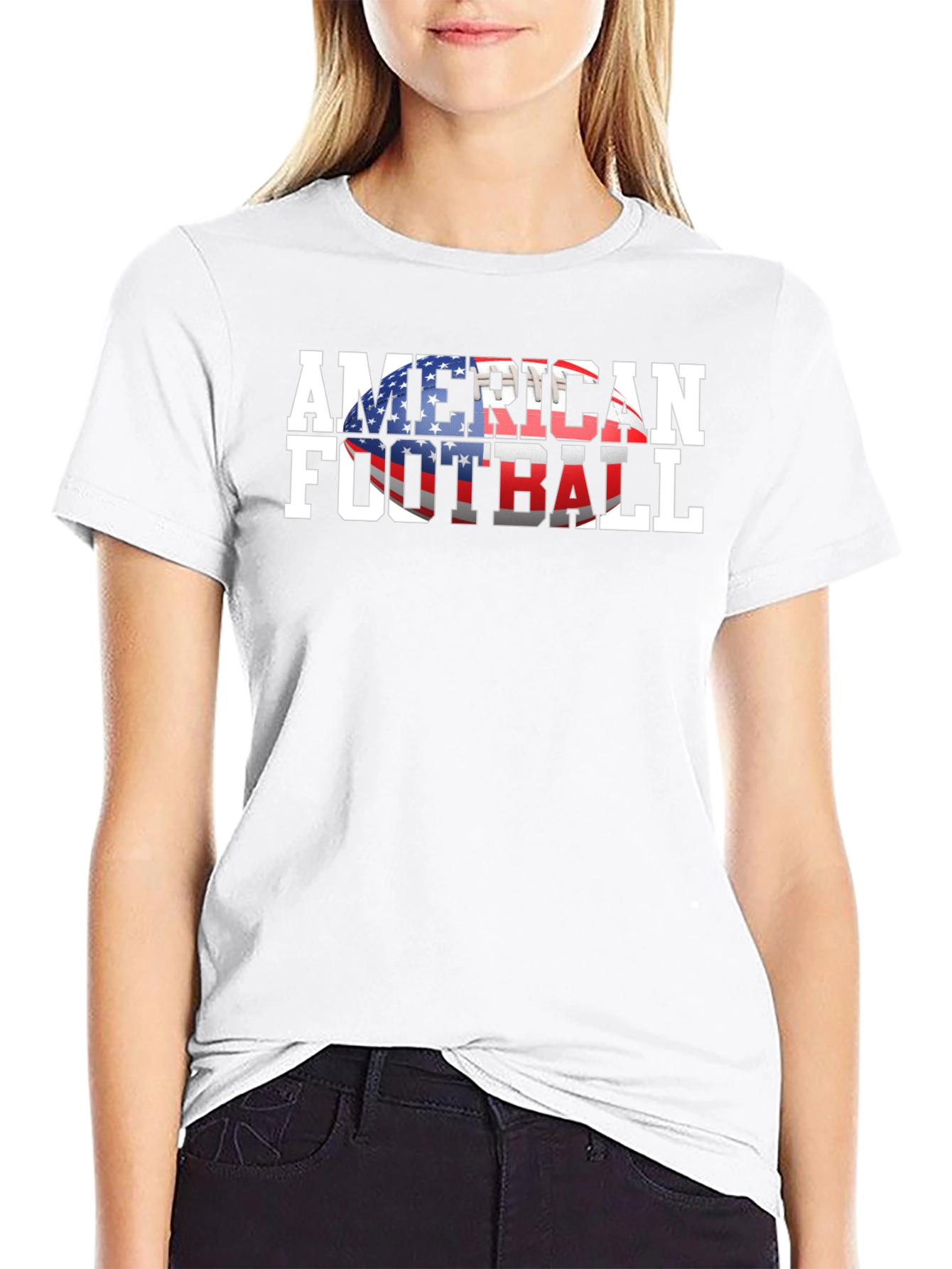 American Football Graphic Tee