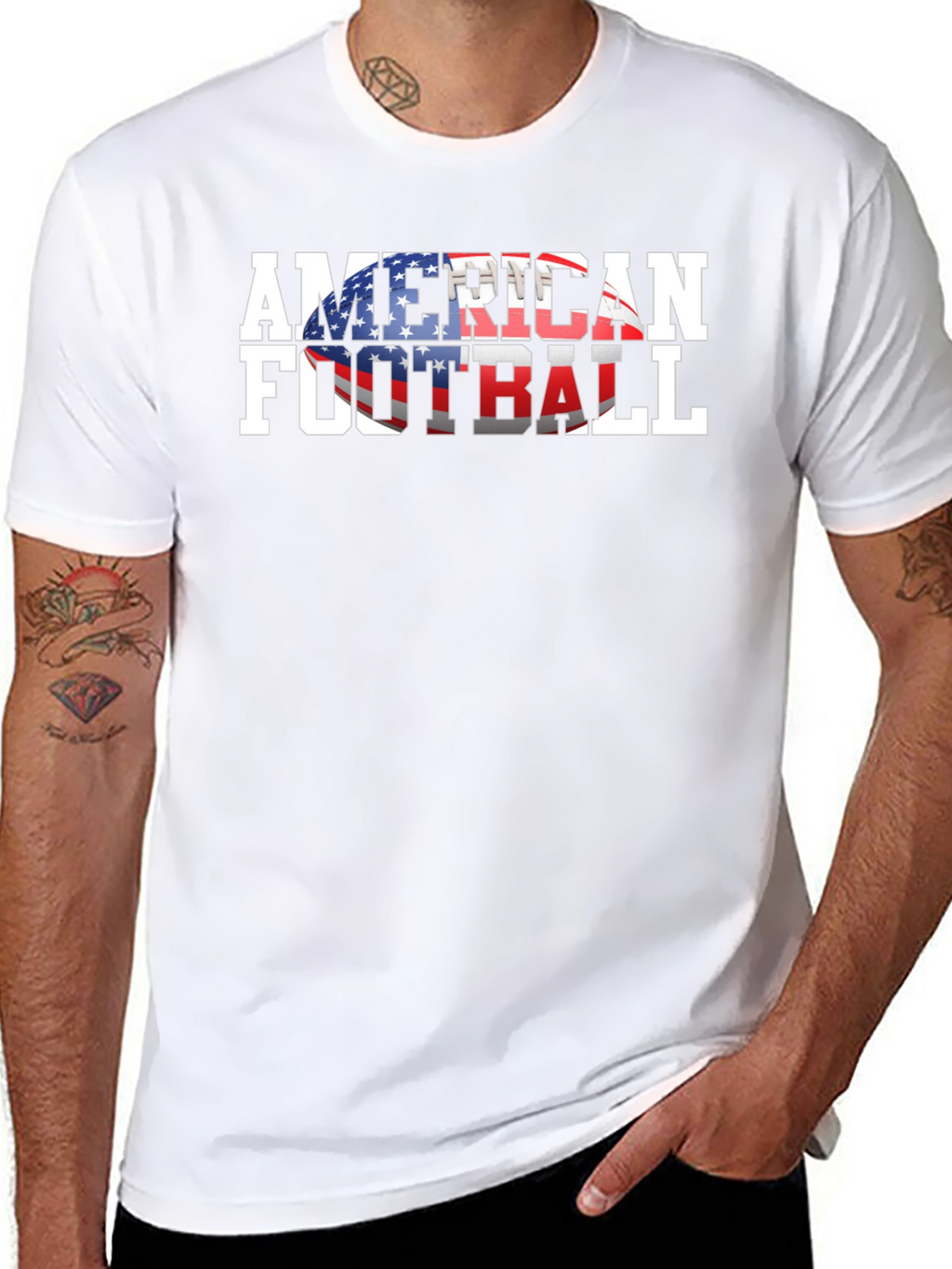 American Football Graphic Tee