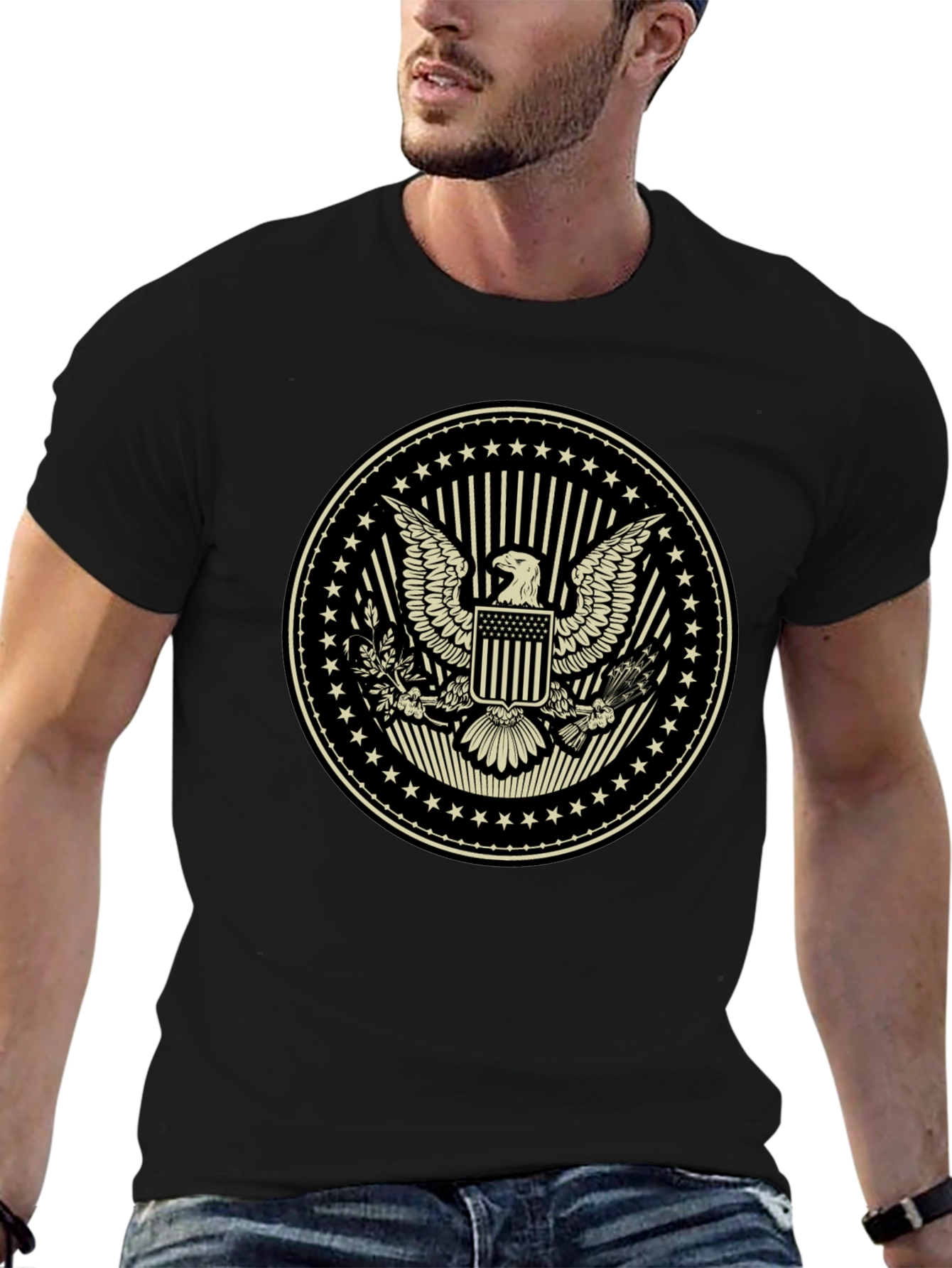 American Eagle Graphic Tee - Patriotic Style