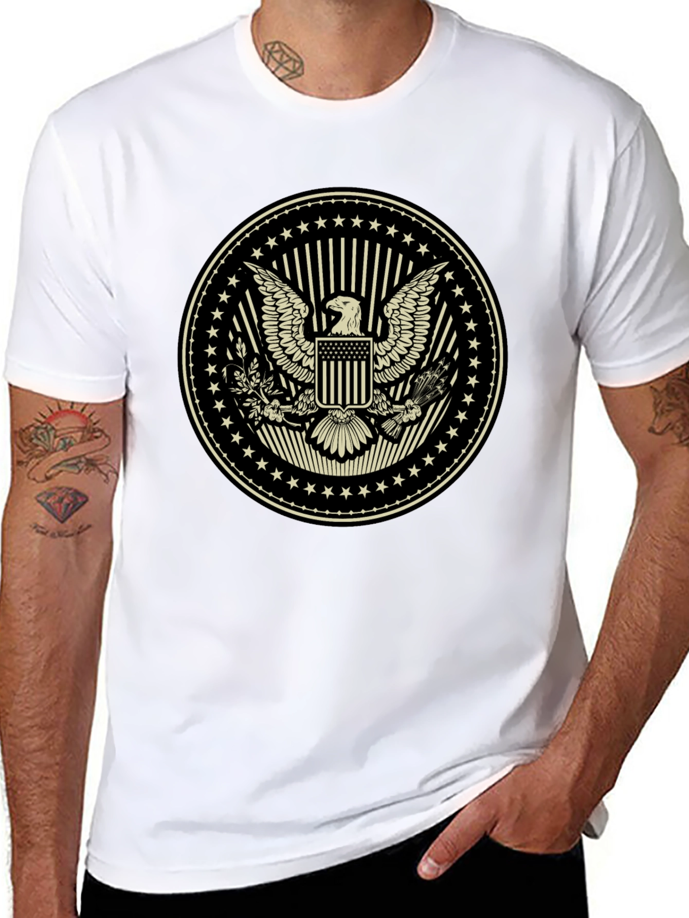 American Eagle Graphic Tee - Patriotic Style