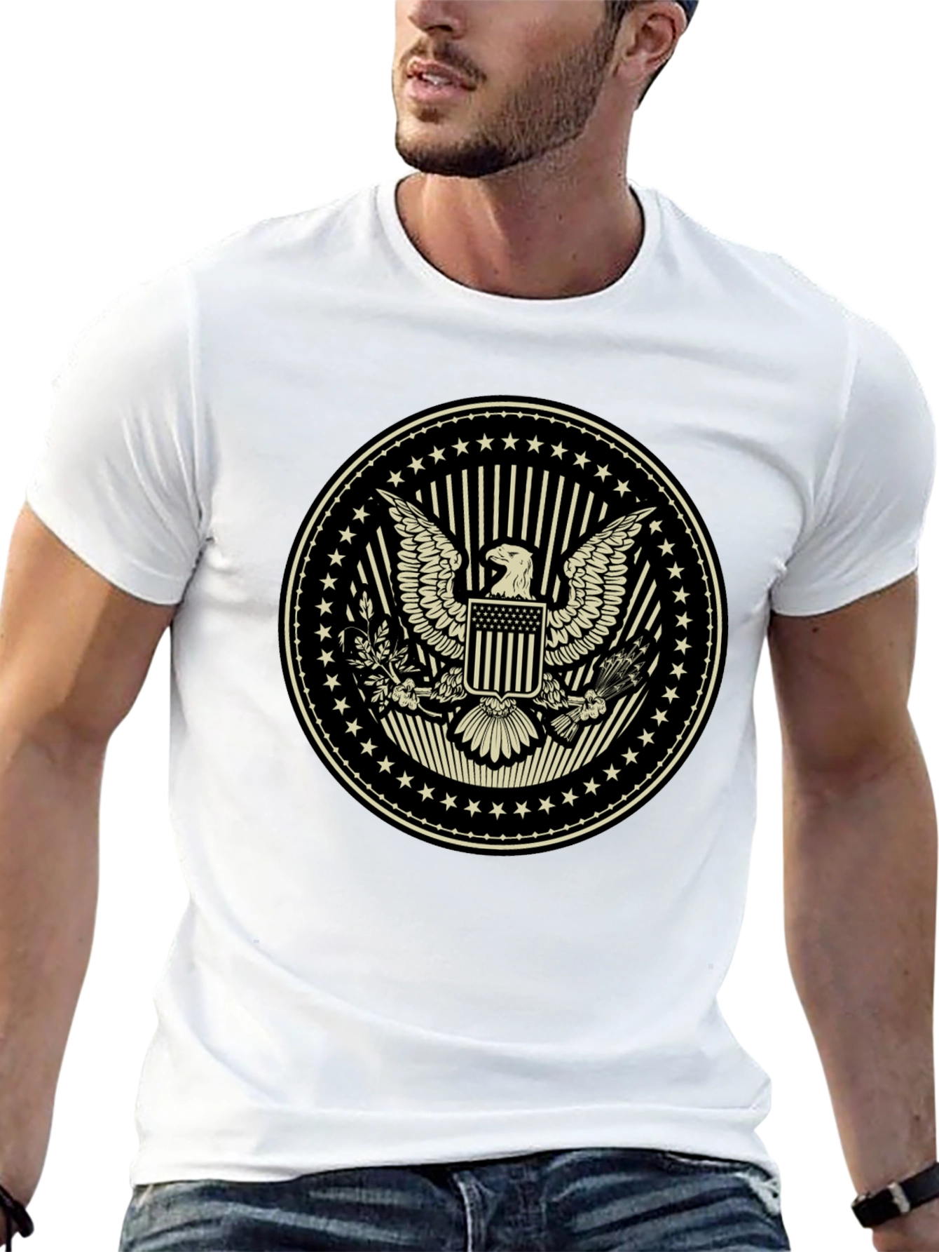 American Eagle Graphic Tee - Patriotic Style