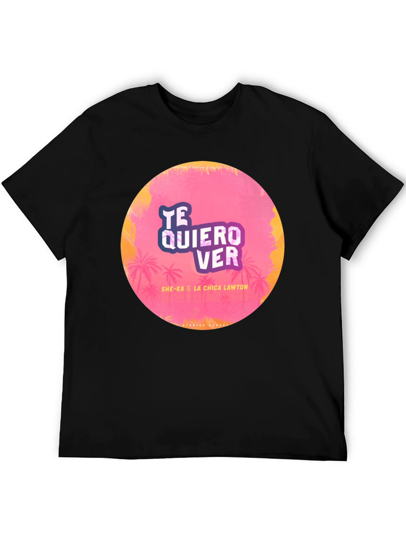 Te Quiero Ver Graphic Tee - Tropical Vibes