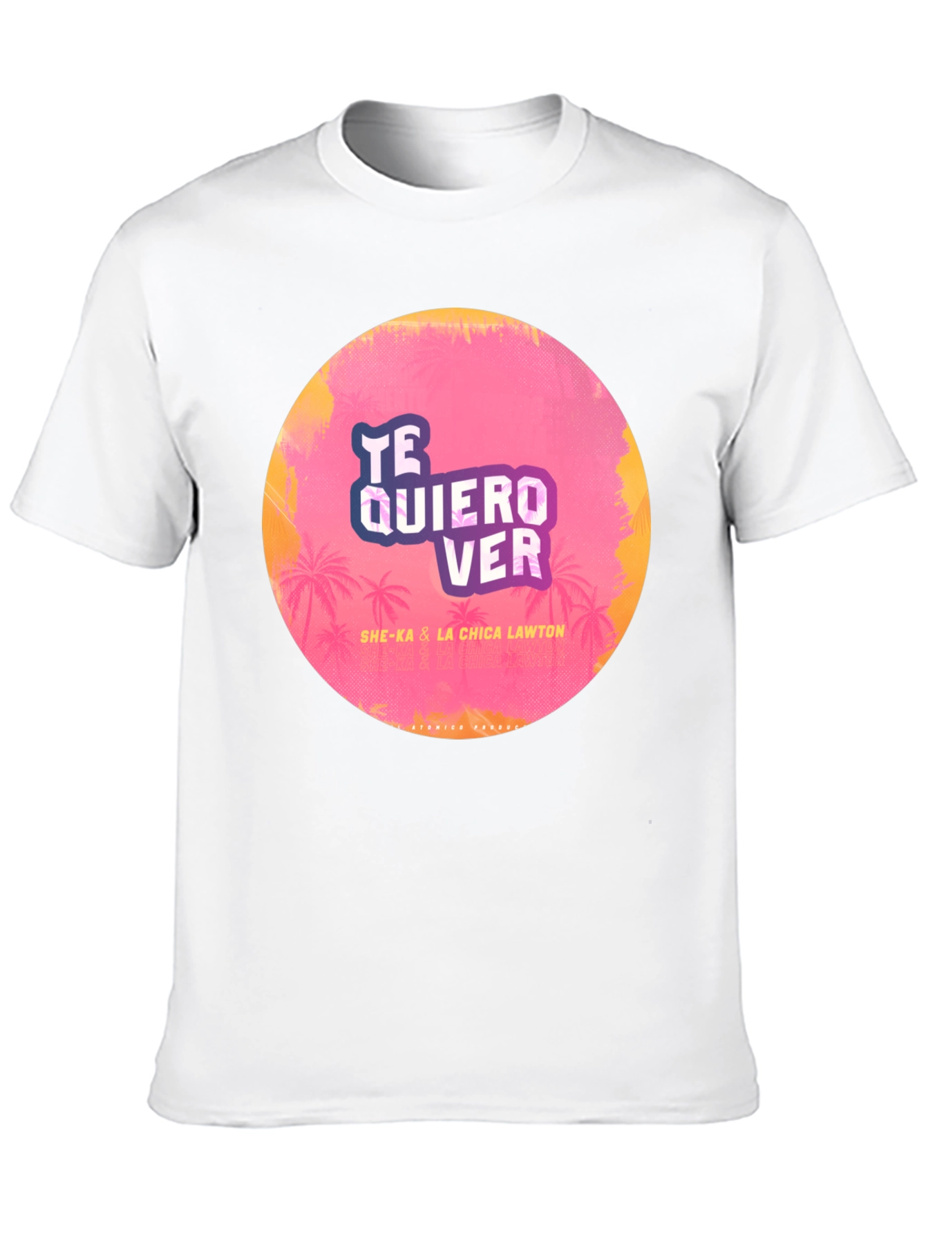 Te Quiero Ver Graphic Tee - Tropical Vibes