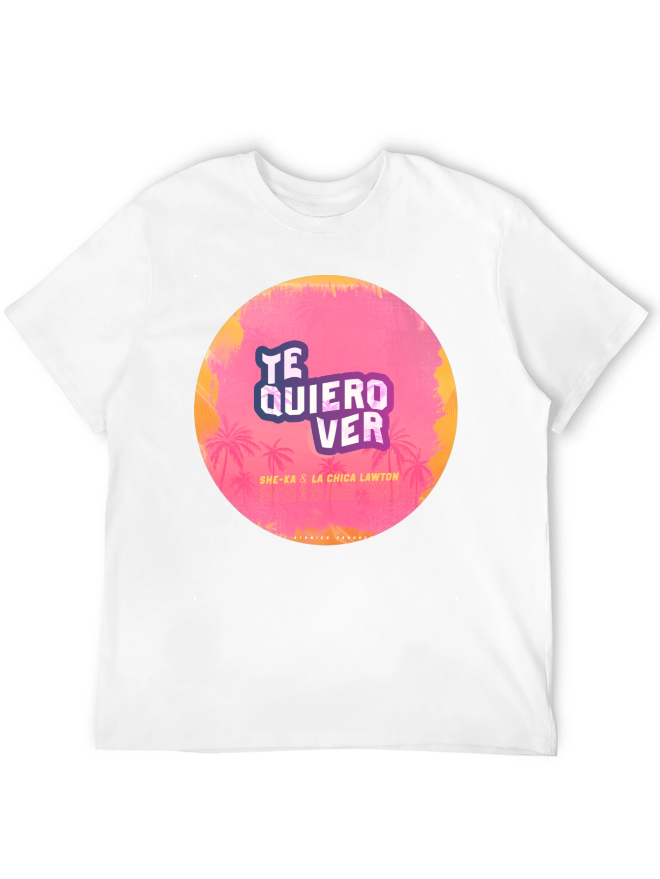Te Quiero Ver Graphic Tee - Tropical Vibes