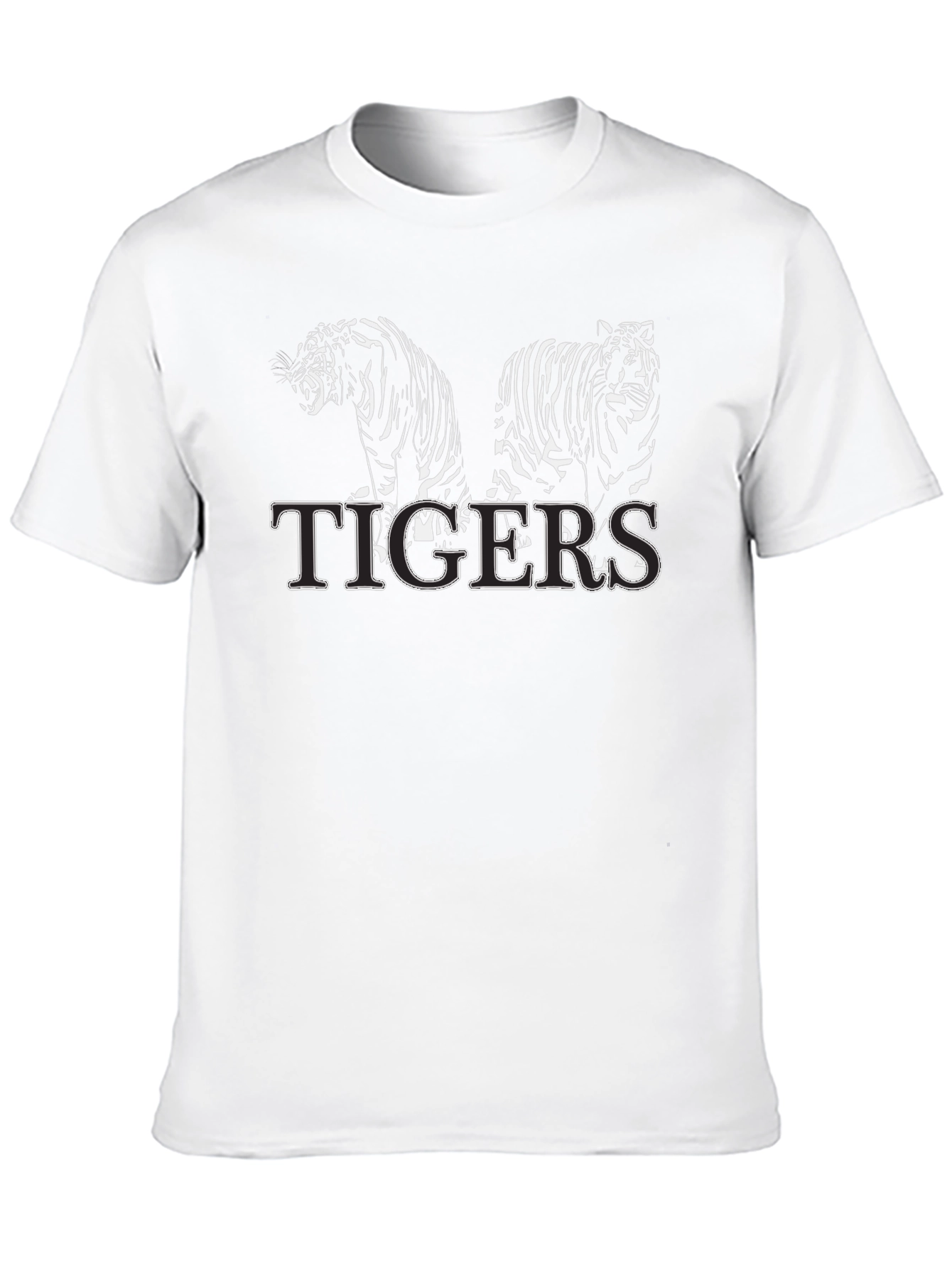 Bold Black Tigers Graphic Tee - Fierce & Stylish