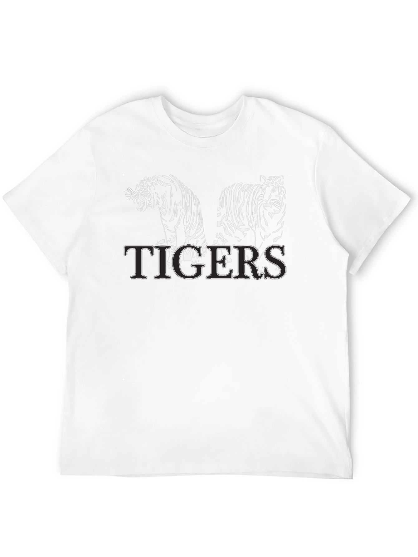 Bold Black Tigers Graphic Tee - Fierce & Stylish