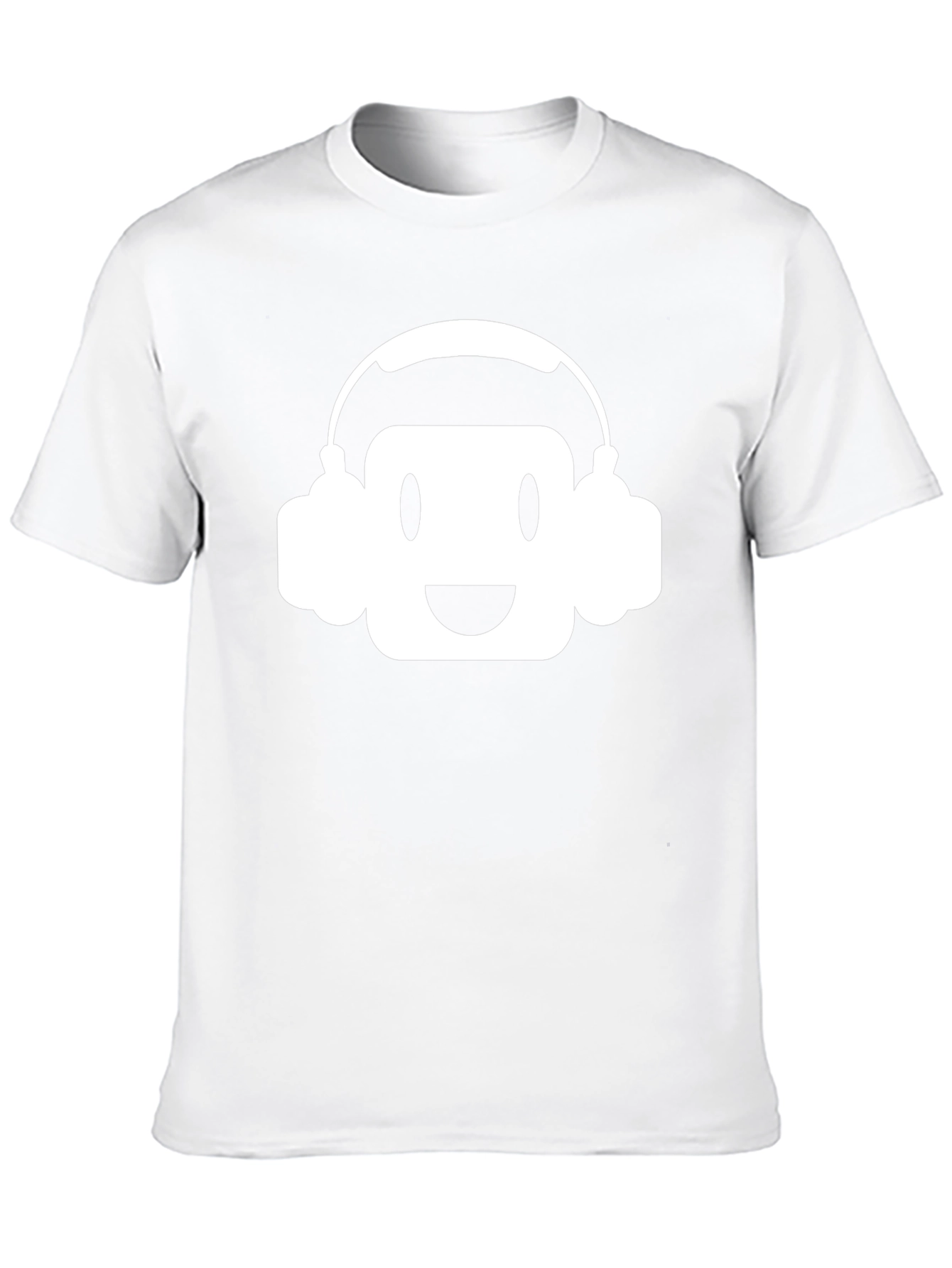 DJ Emoji Graphic Tee - Black Cotton T-Shirt