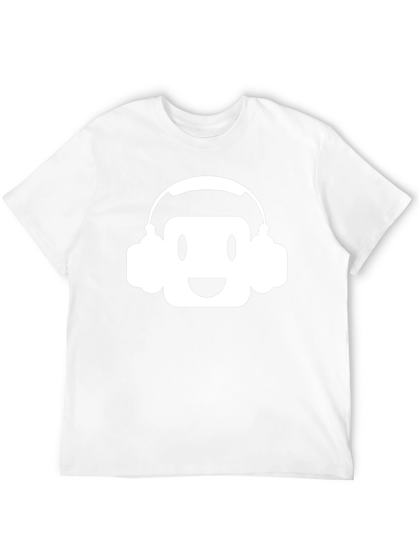 DJ Emoji Graphic Tee - Black Cotton T-Shirt