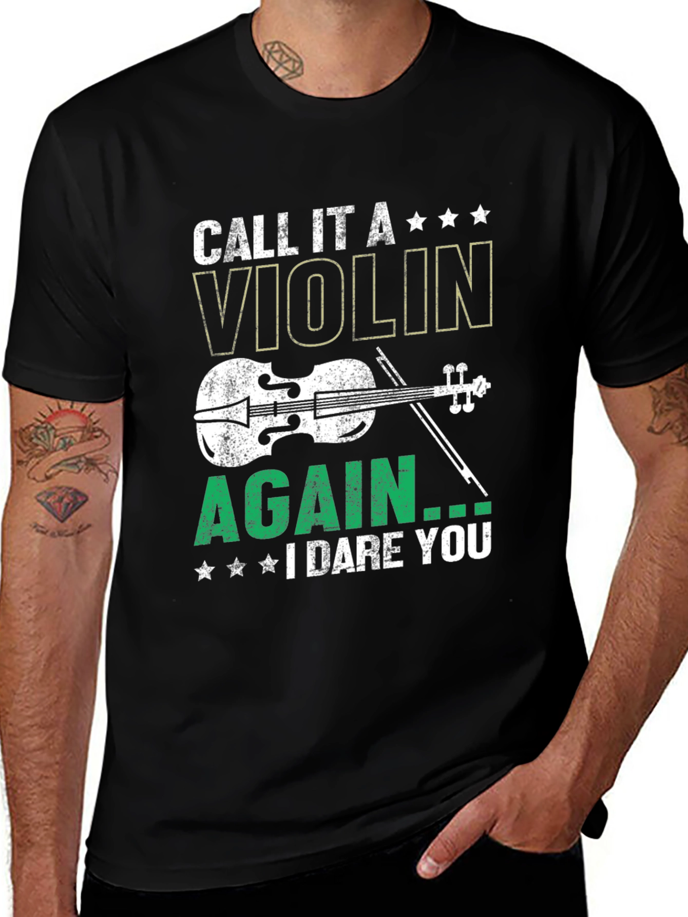 Call It a Violin Again T-Shirt: Musician Humor Tee
