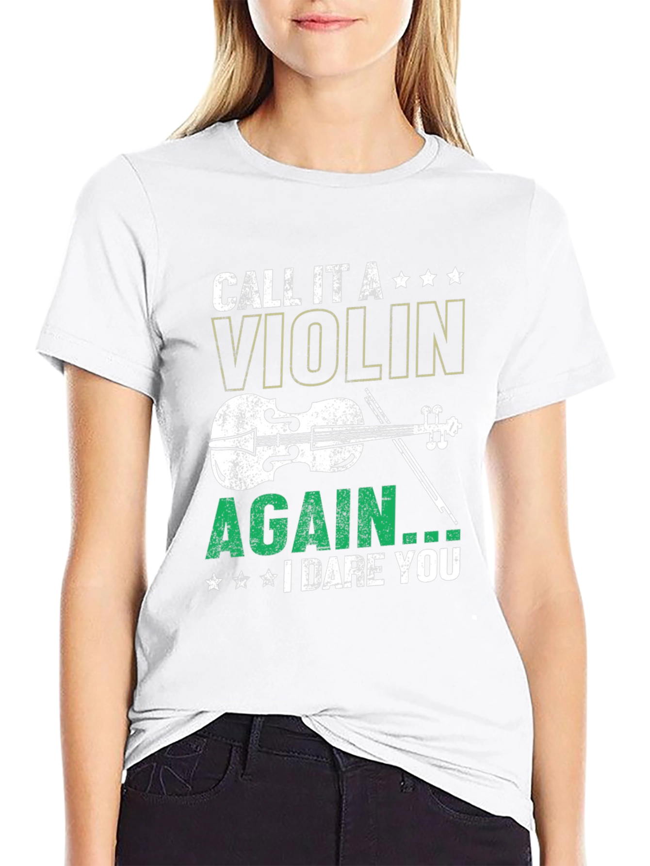 Call It a Violin Again T-Shirt: Musician Humor Tee