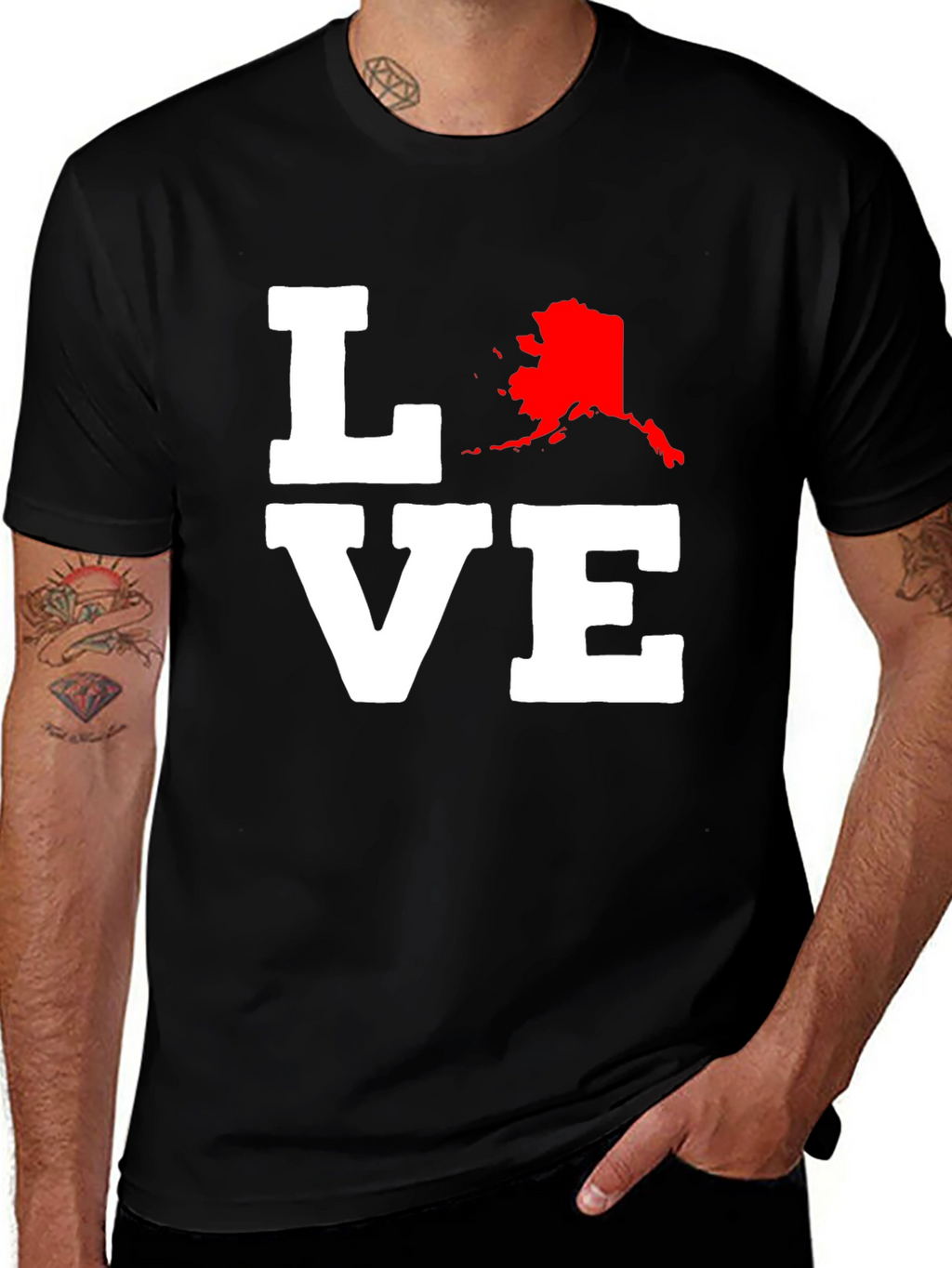 Alaska Love Graphic T-Shirt