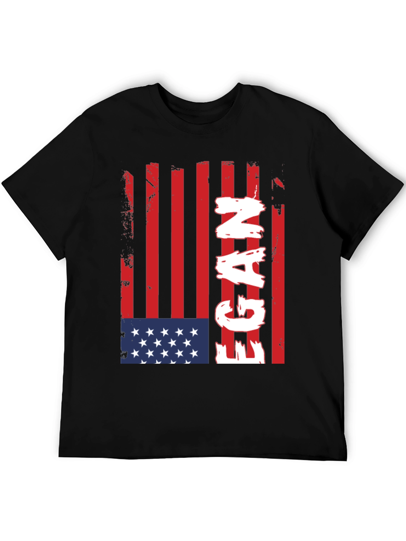 Egan American Flag Graphic T-Shirt
