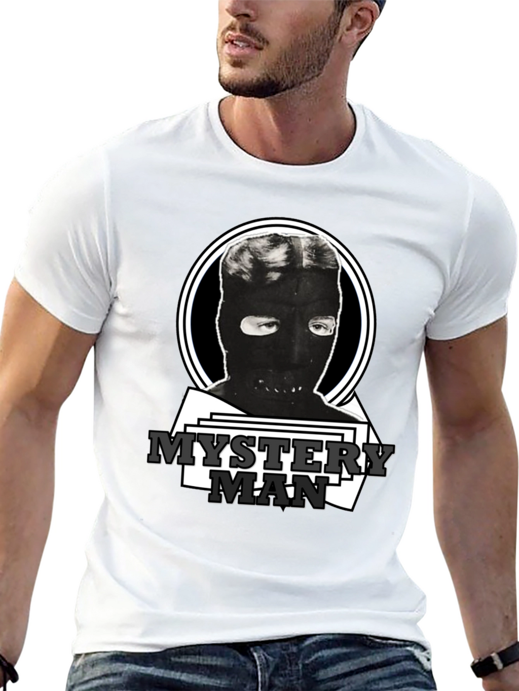 Mystery Man Graphic Tee