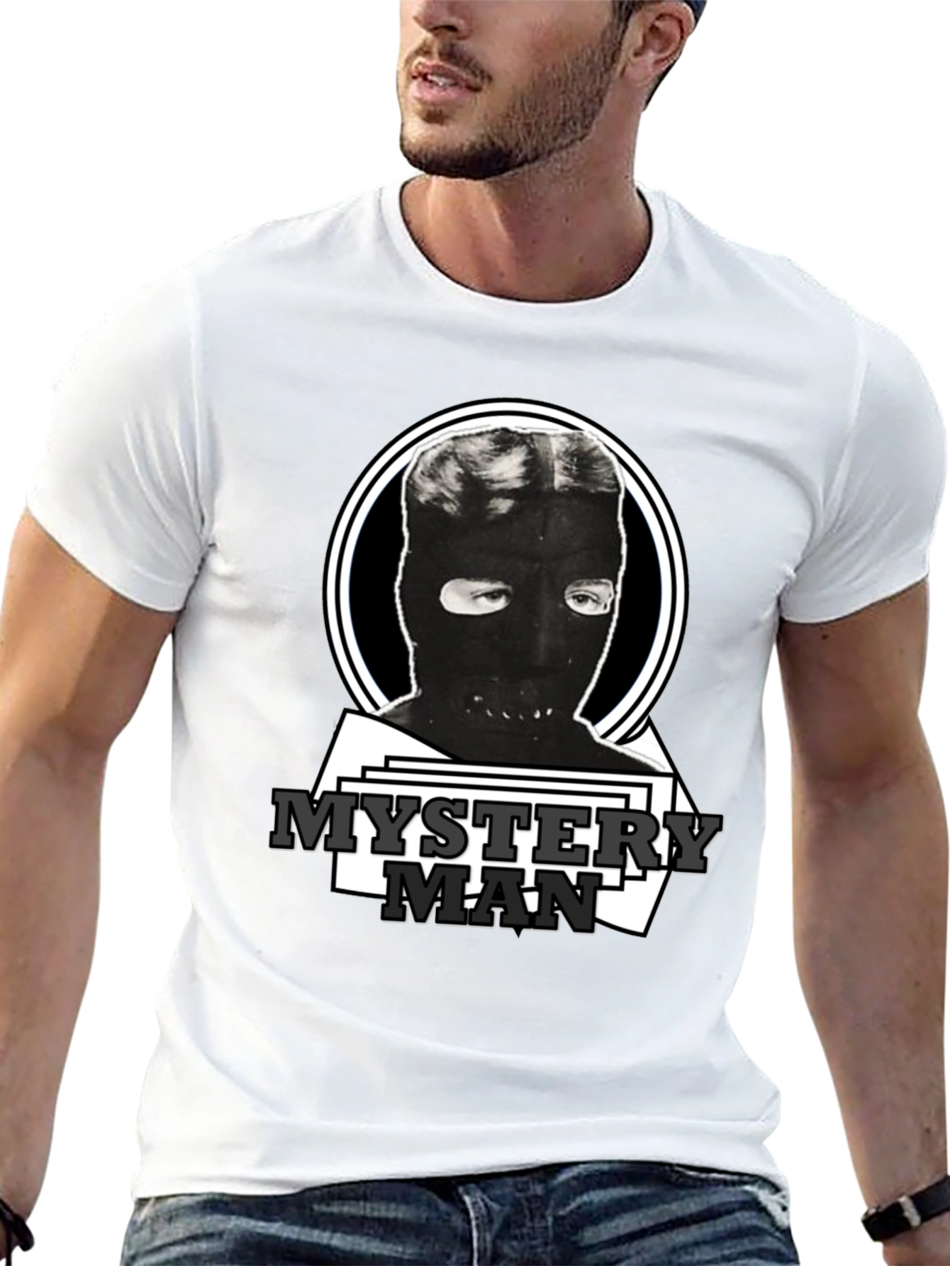 Mystery Man Graphic Tee