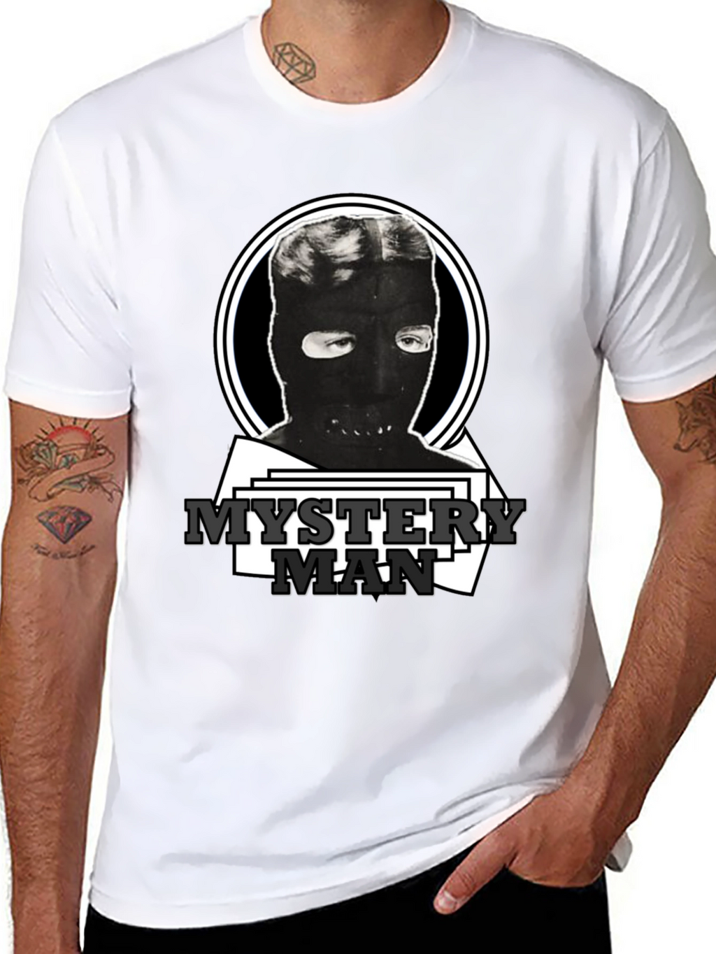 Mystery Man Graphic Tee